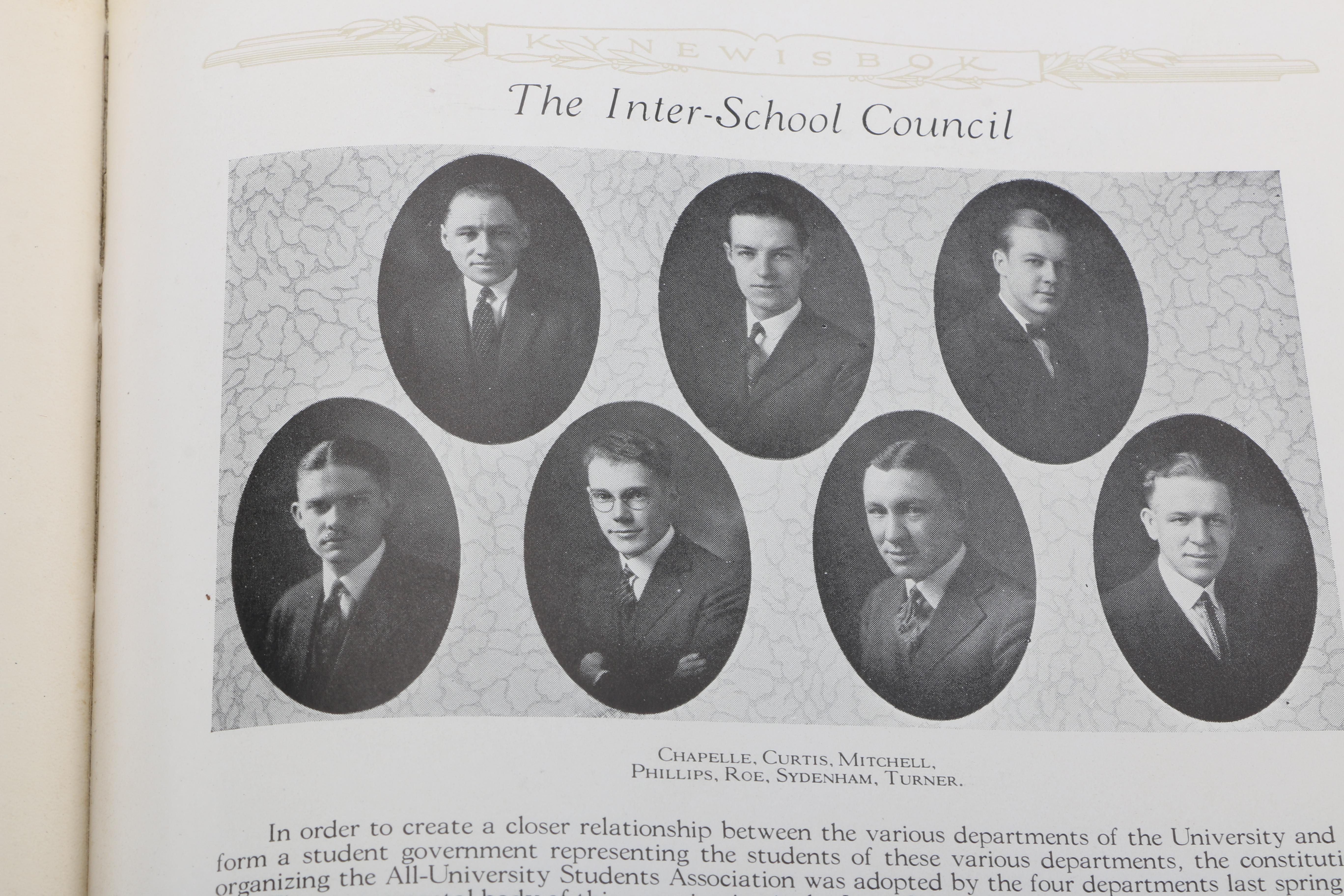 Collection of Univ. of Denver Kynewisbok Yearbooks from the 1920s