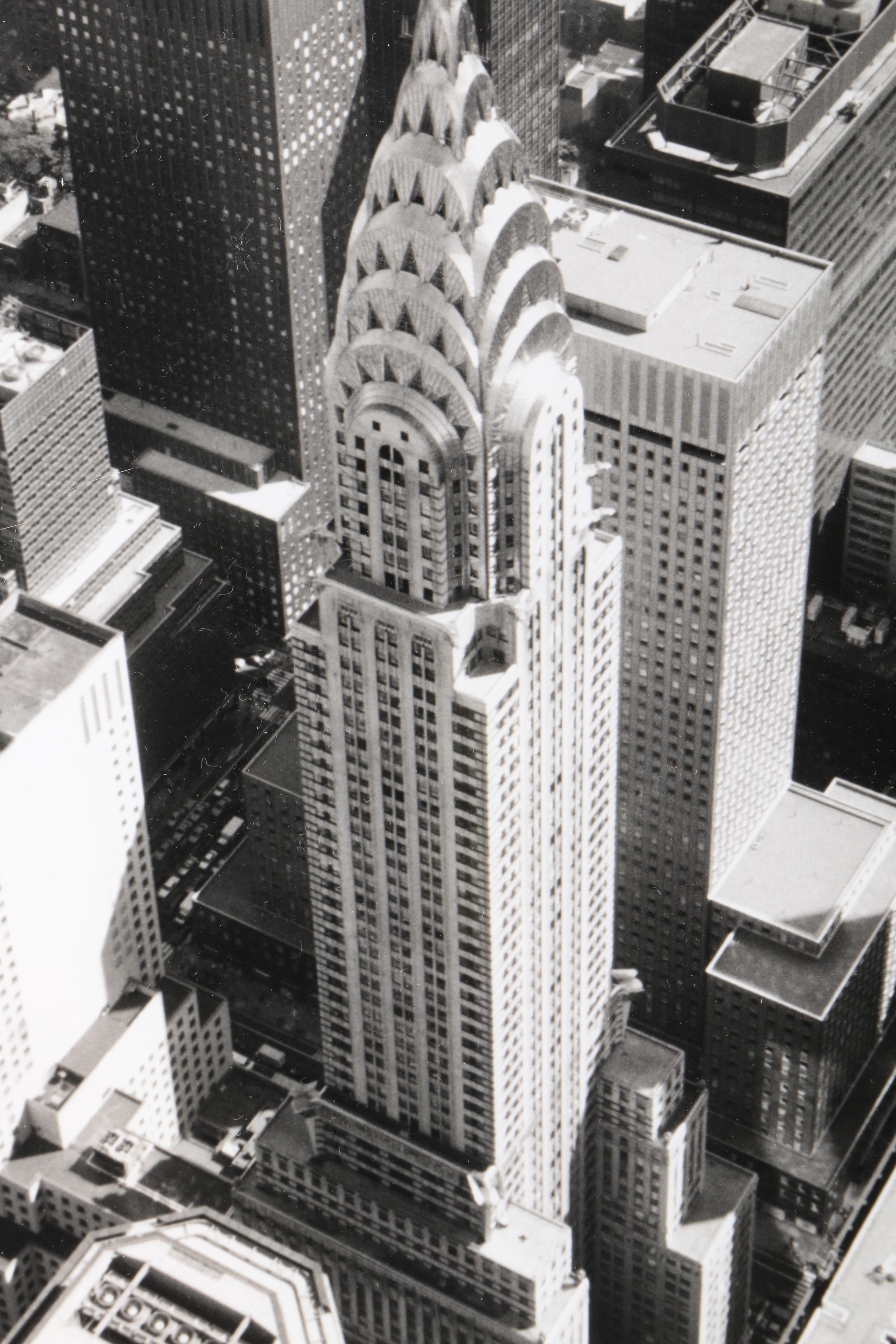 Serge Lurie Black and White Photographic Print "Chrysler Building"