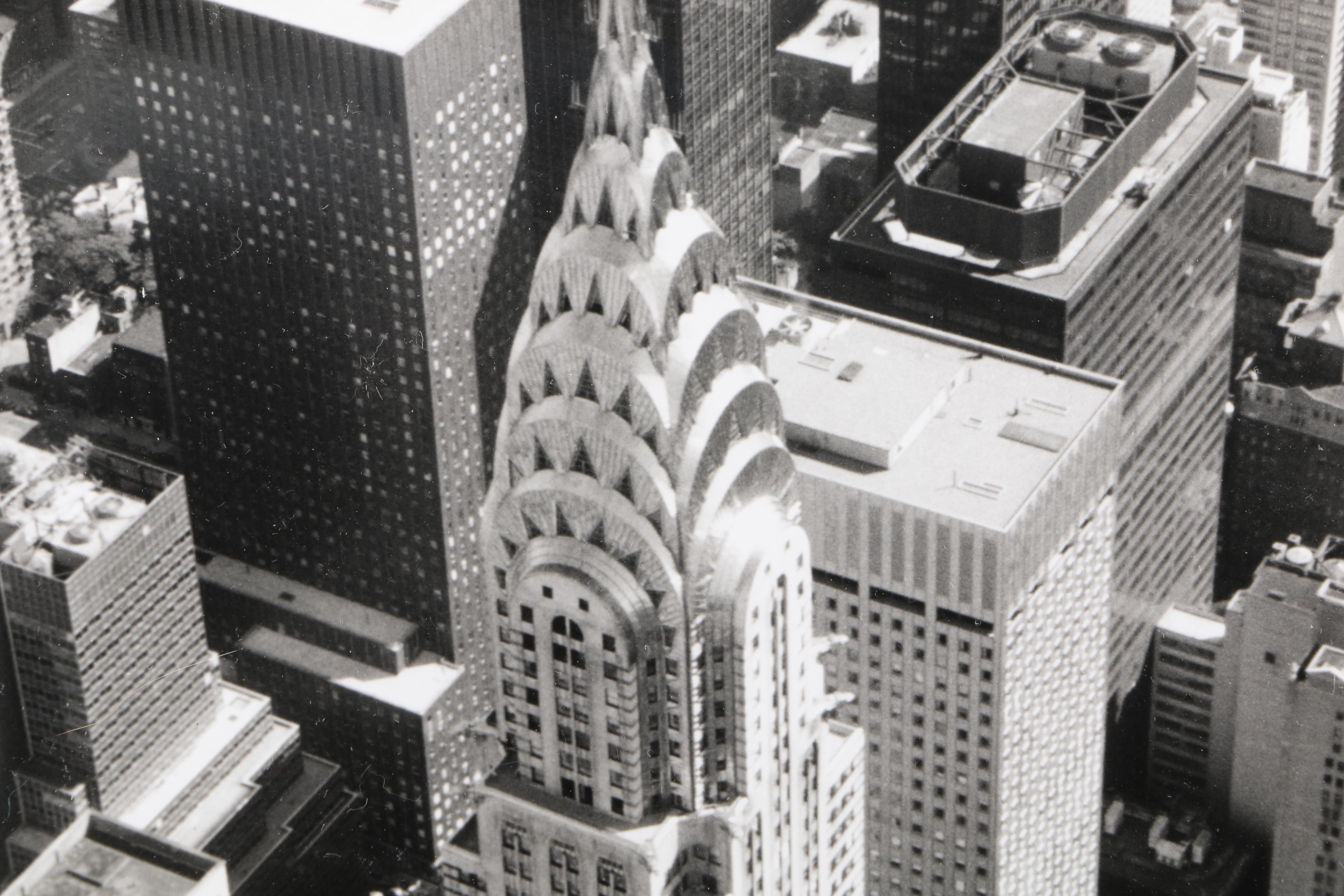 Serge Lurie Black and White Photographic Print "Chrysler Building"