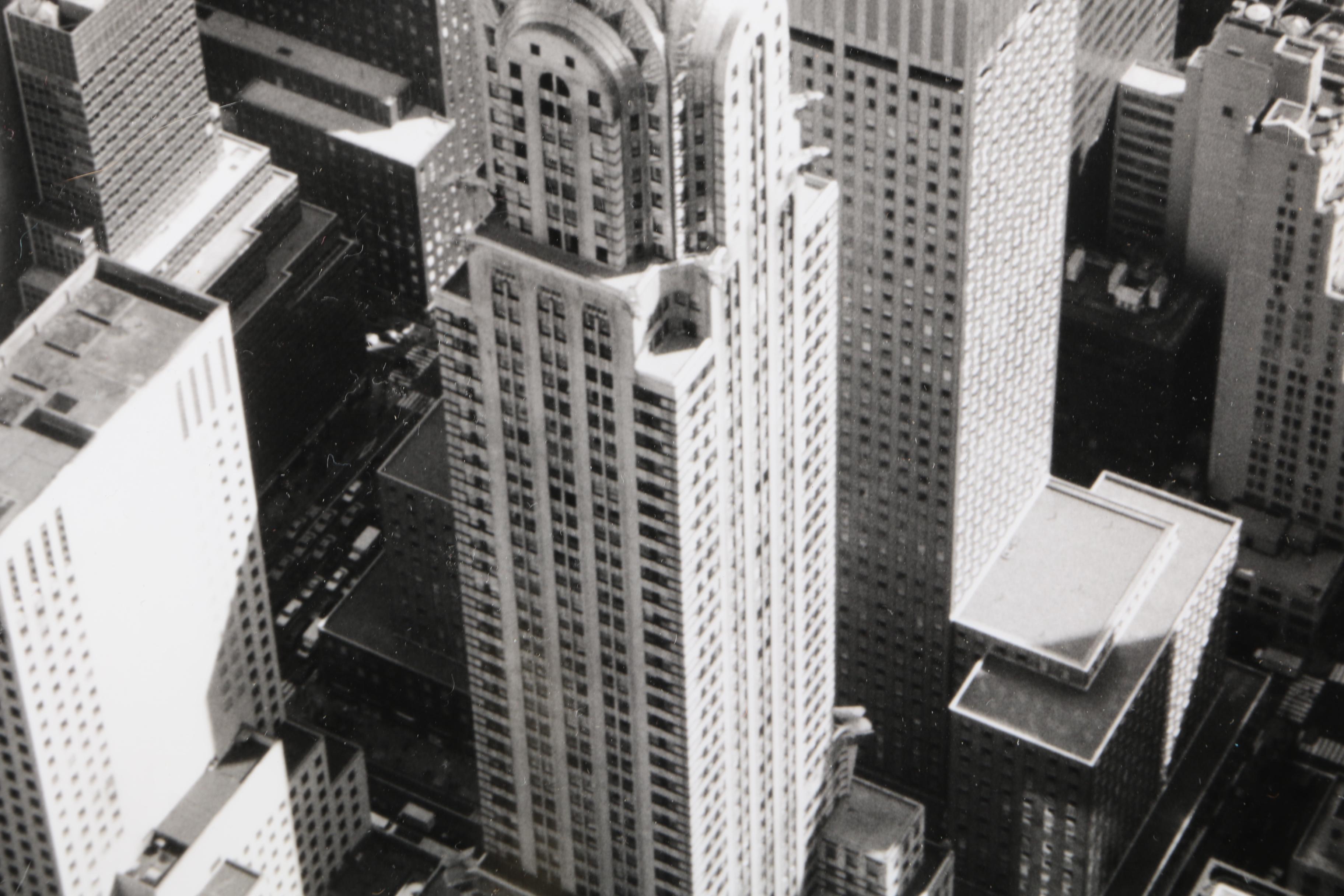 Serge Lurie Black and White Photographic Print "Chrysler Building"