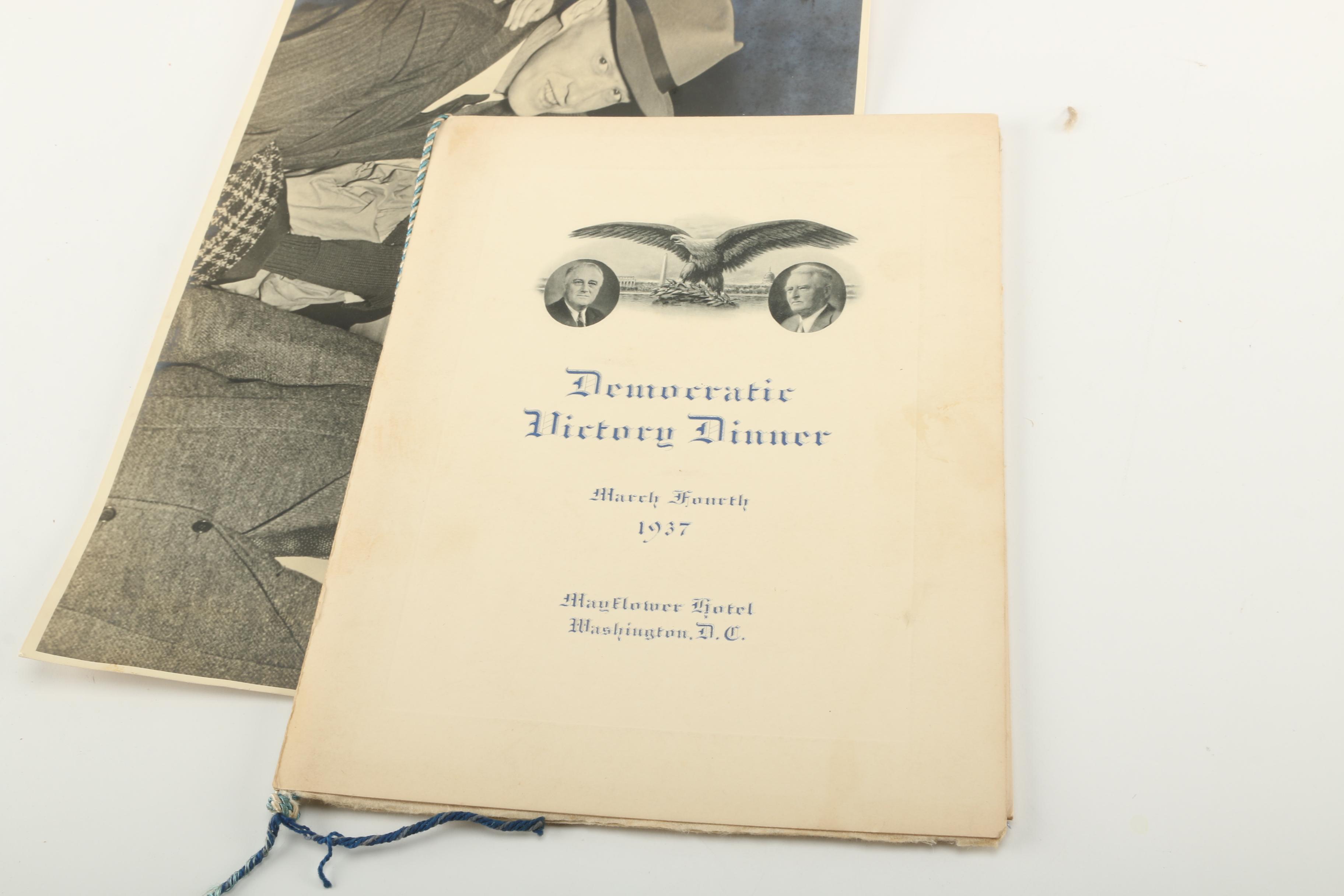 Vintage Paper Ephemera of the Democratic Party