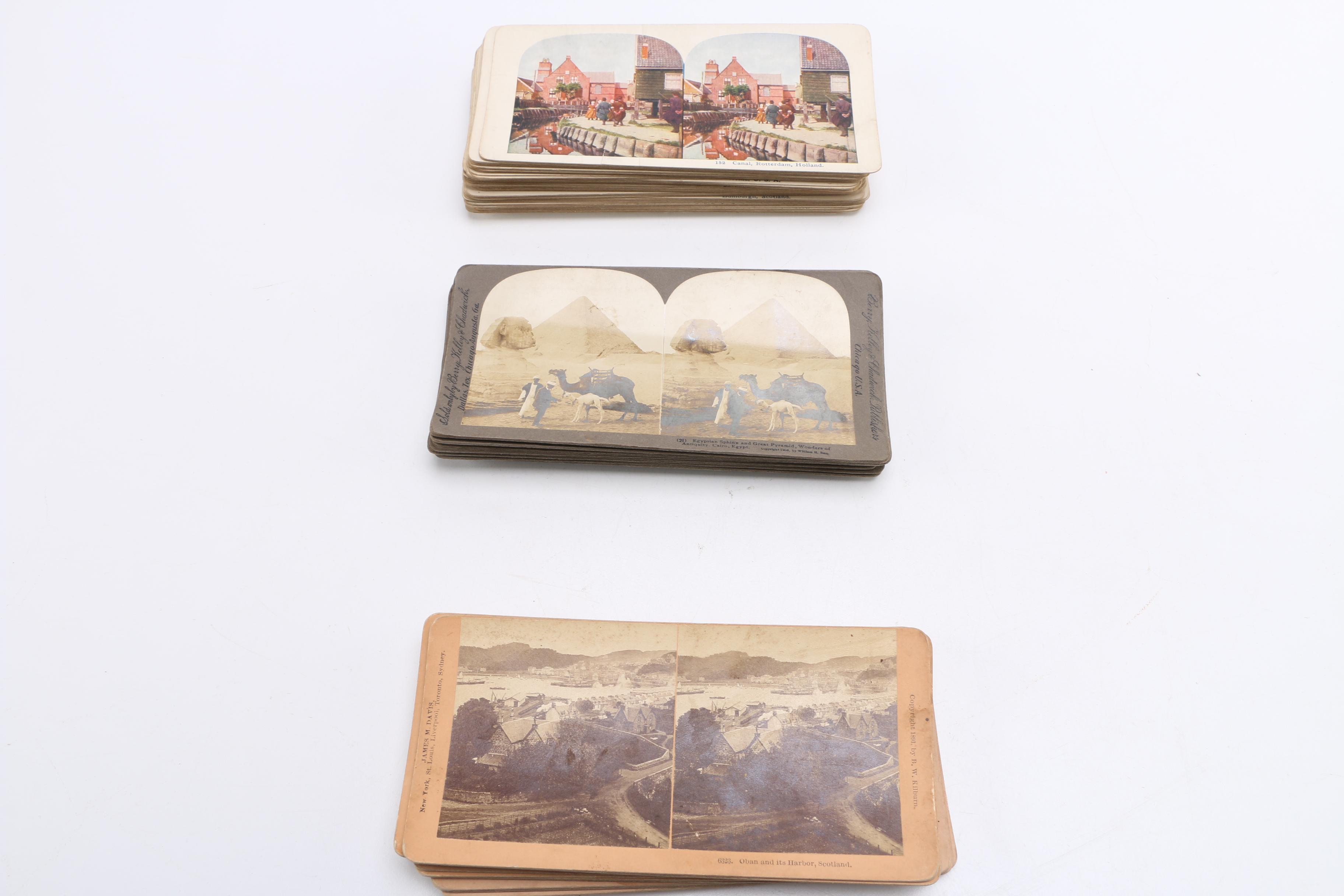 Vintage Stereoscope with Cards