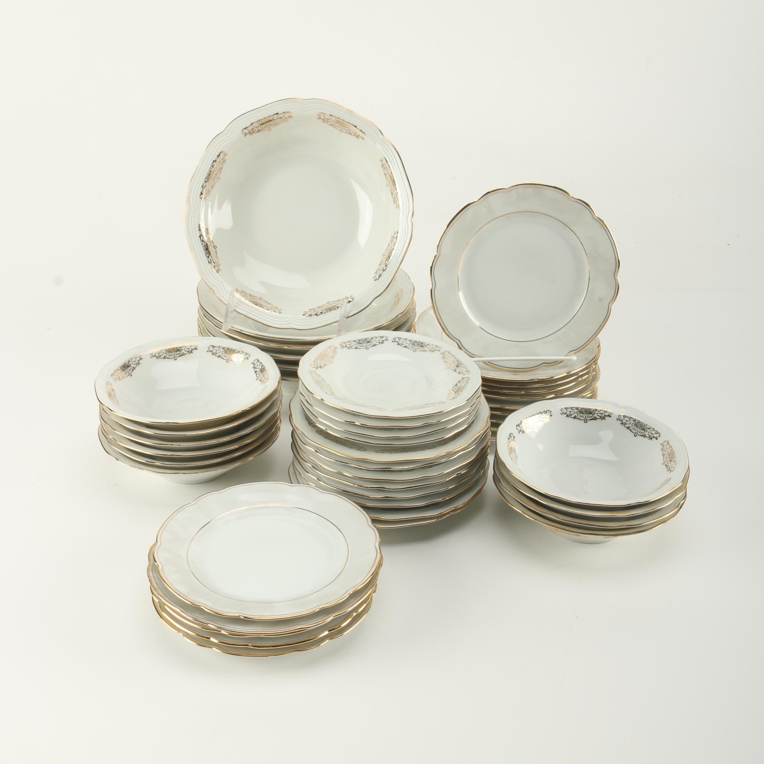 Bavarian Porcelain Tableware