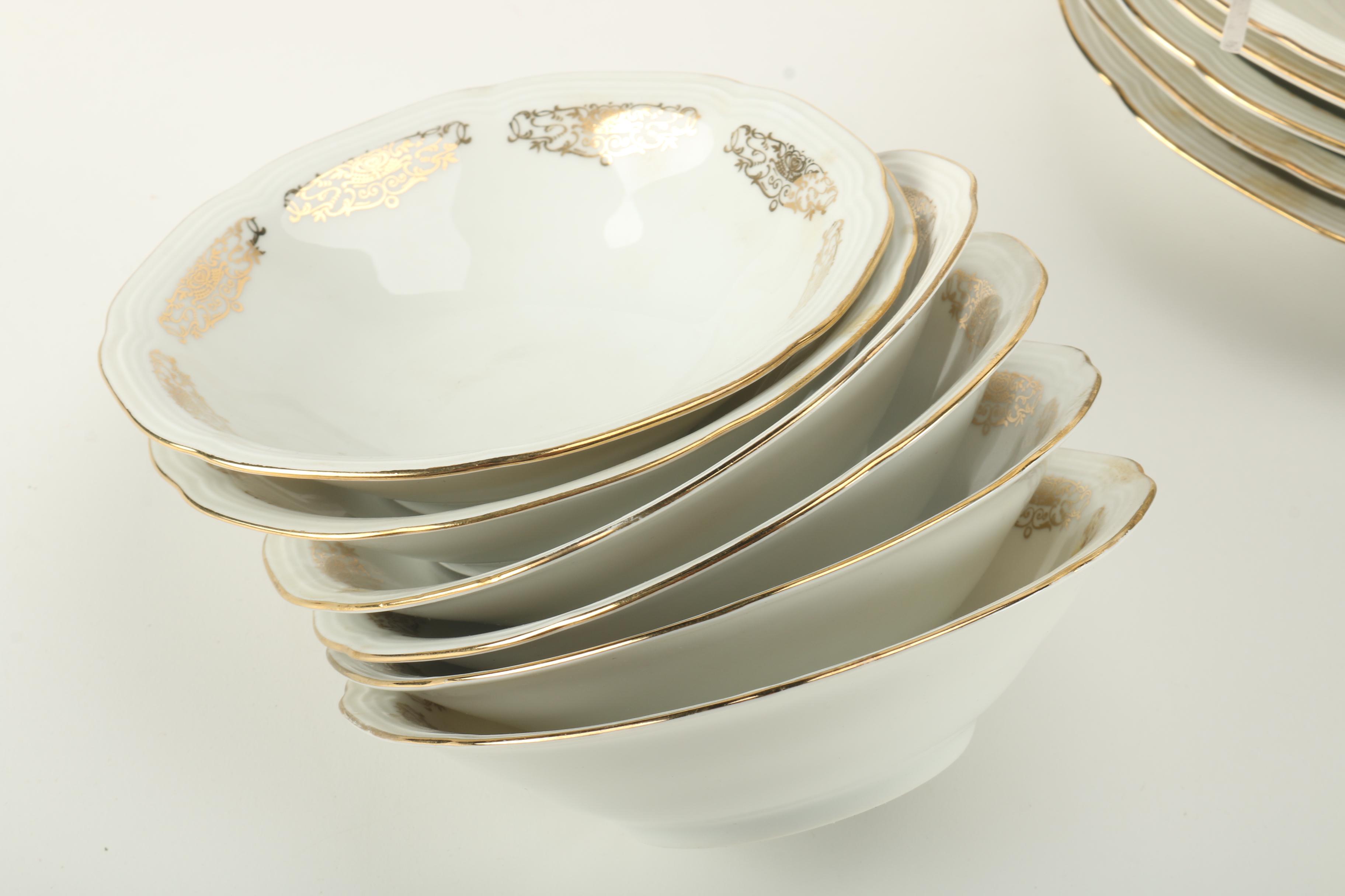 Bavarian Porcelain Tableware