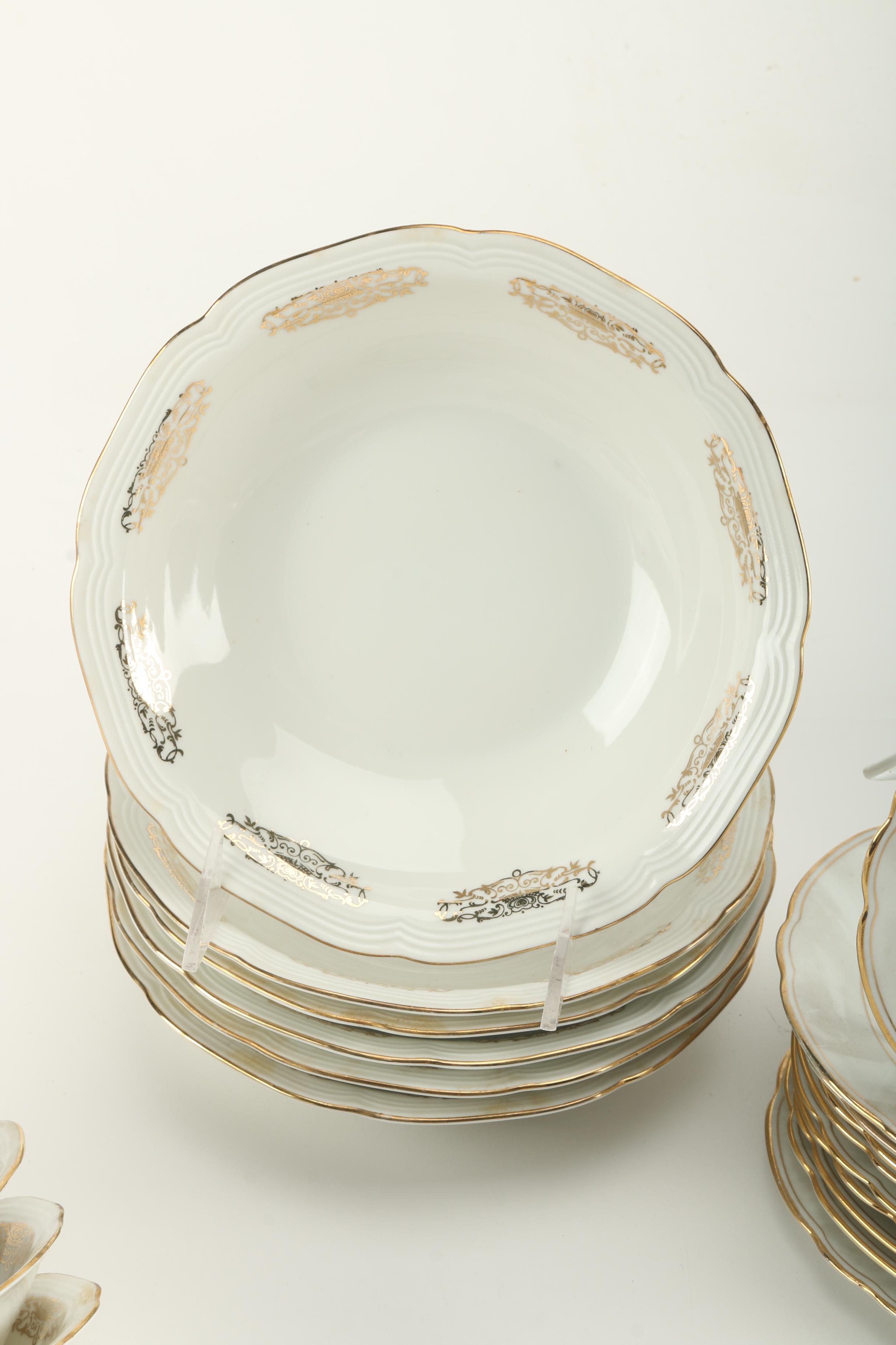 Bavarian Porcelain Tableware