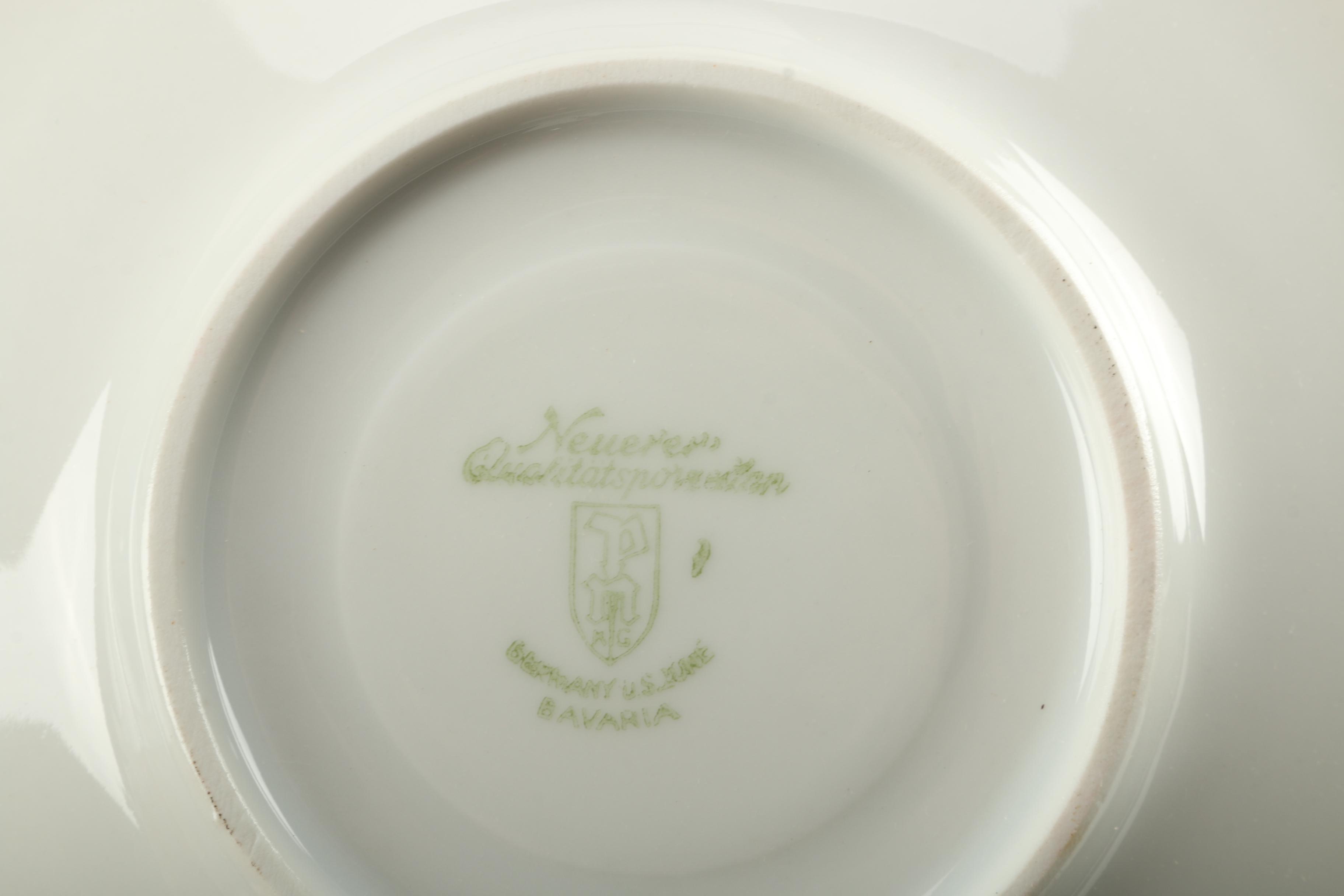Bavarian Porcelain Tableware