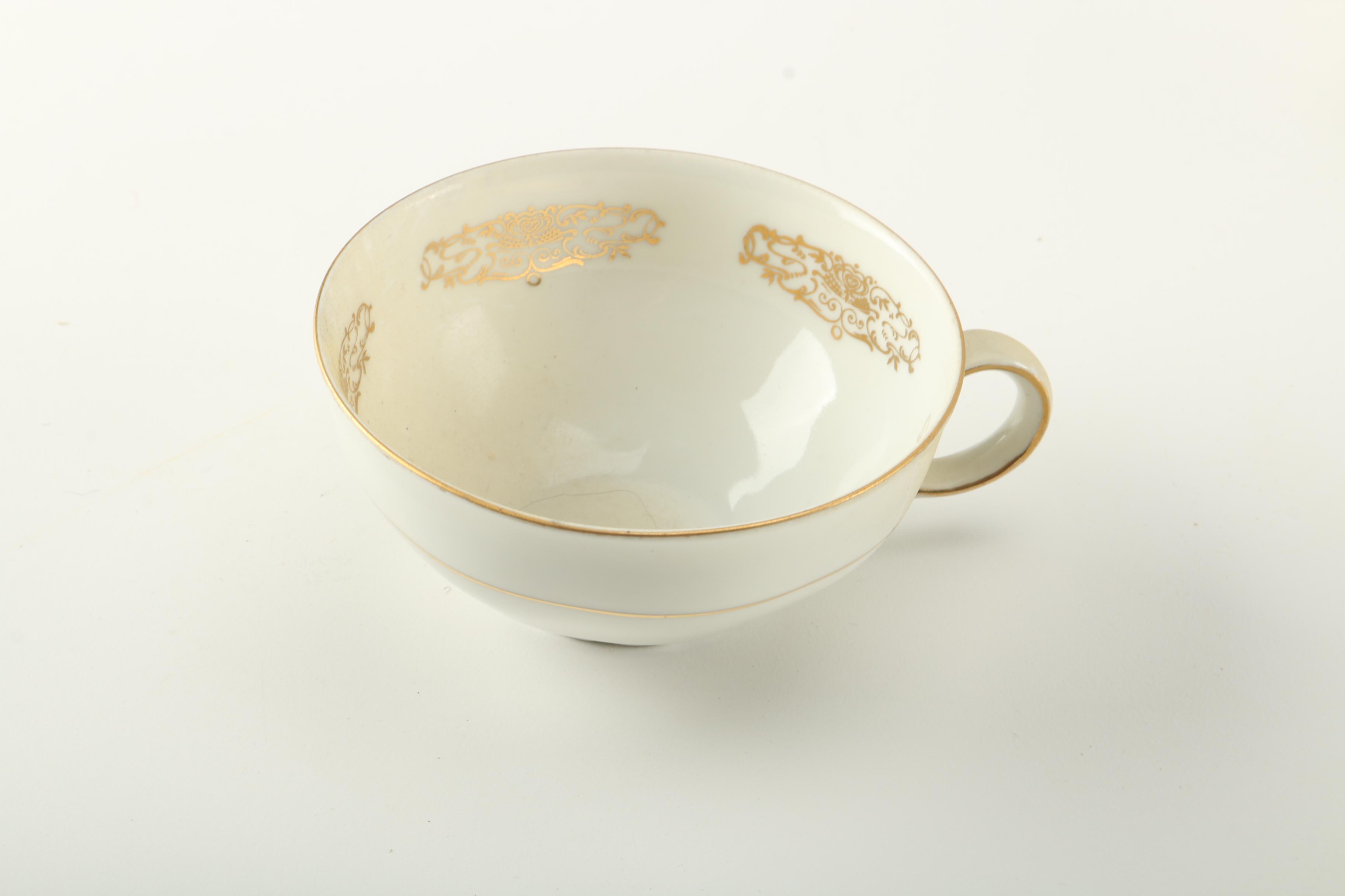 Porzellanfabrik Neuerer US Zone Porcelain Tea Set