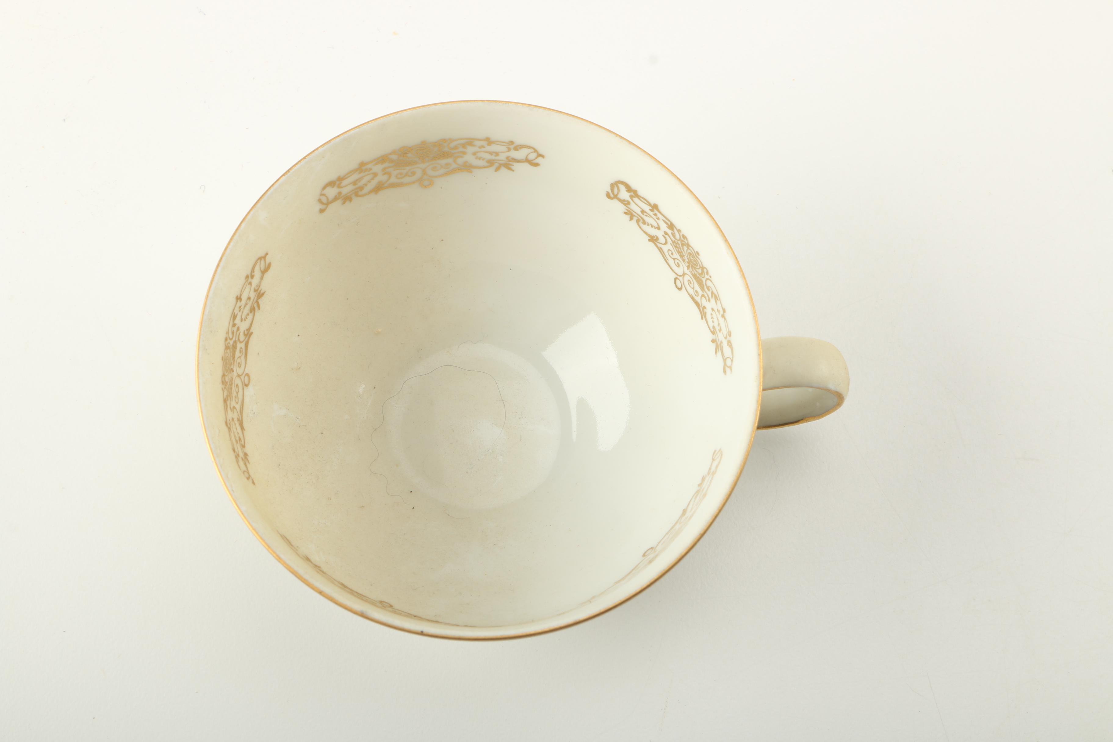 Porzellanfabrik Neuerer US Zone Porcelain Tea Set