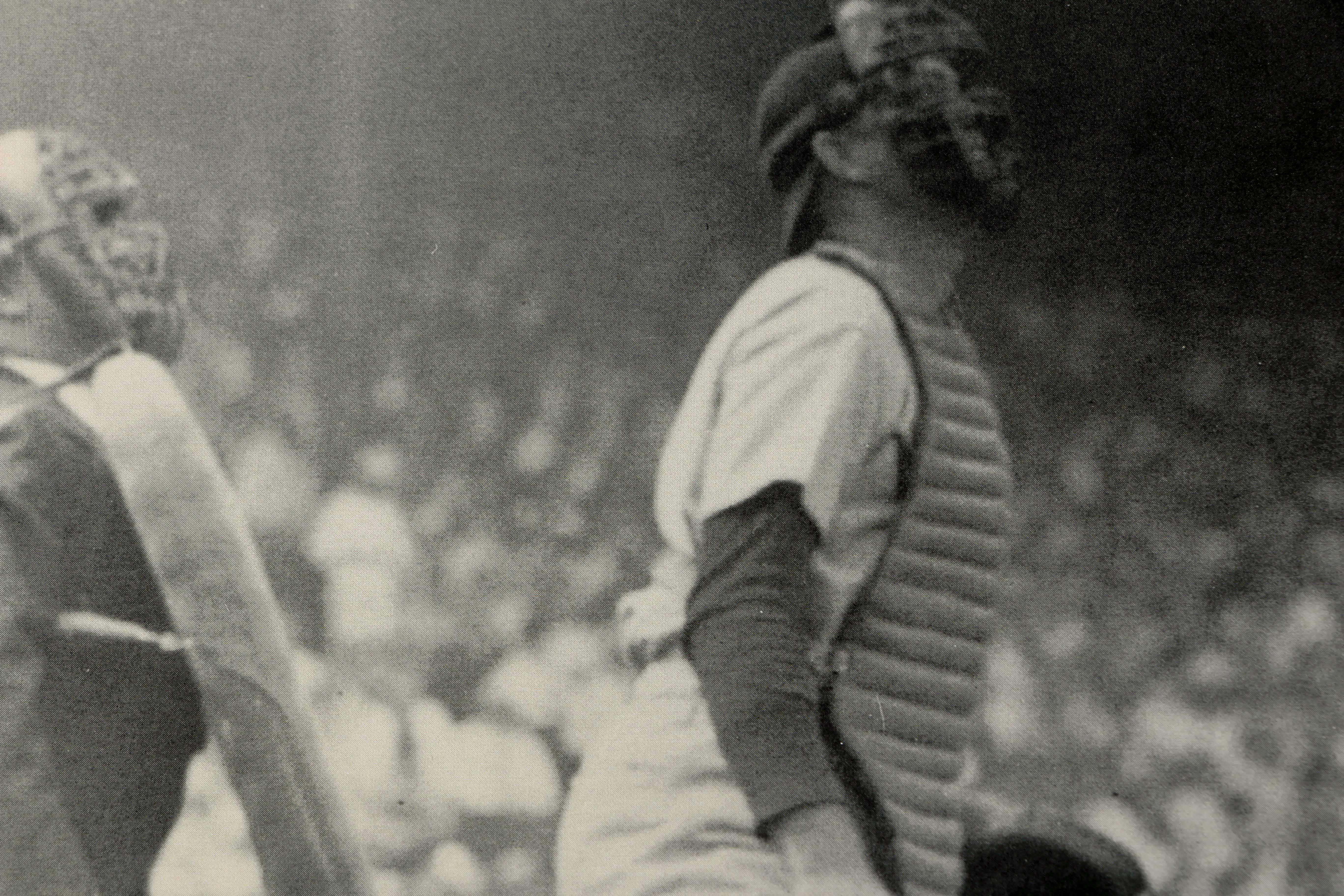 Commemorative Ted Williams Offset Lithograph of Iconic Photograph