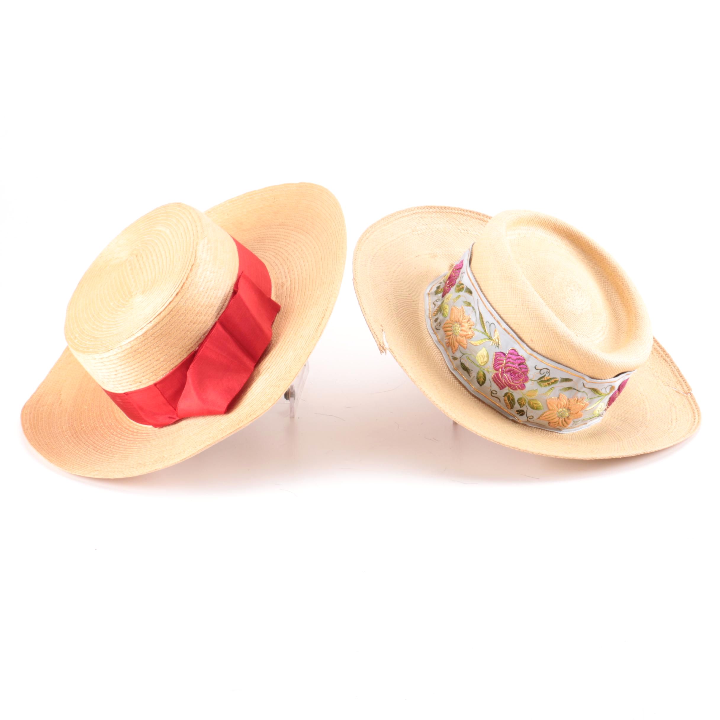 Women's Sunhats Including Adolfo II