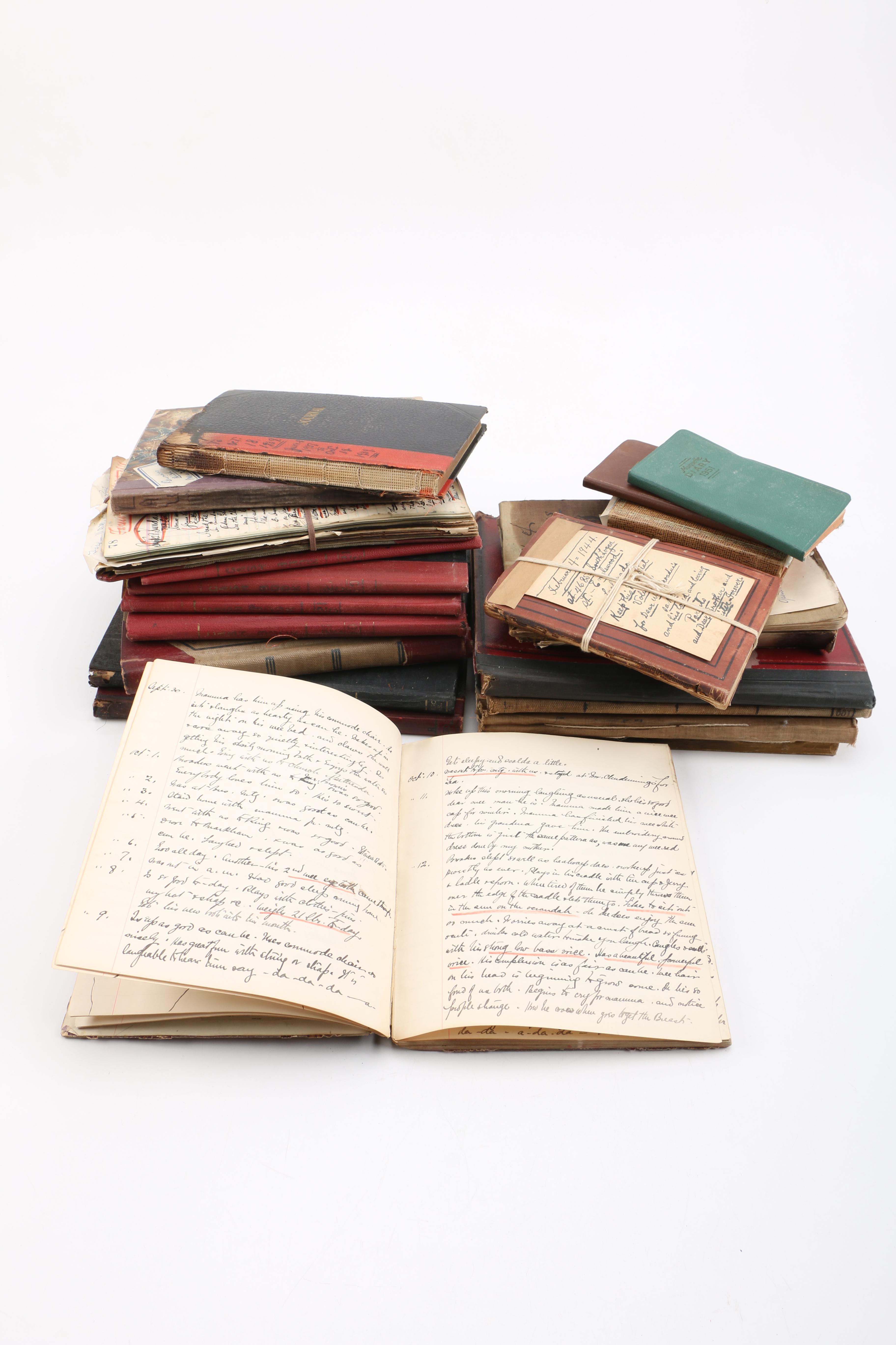 Personal Journals Dating Back to 1893