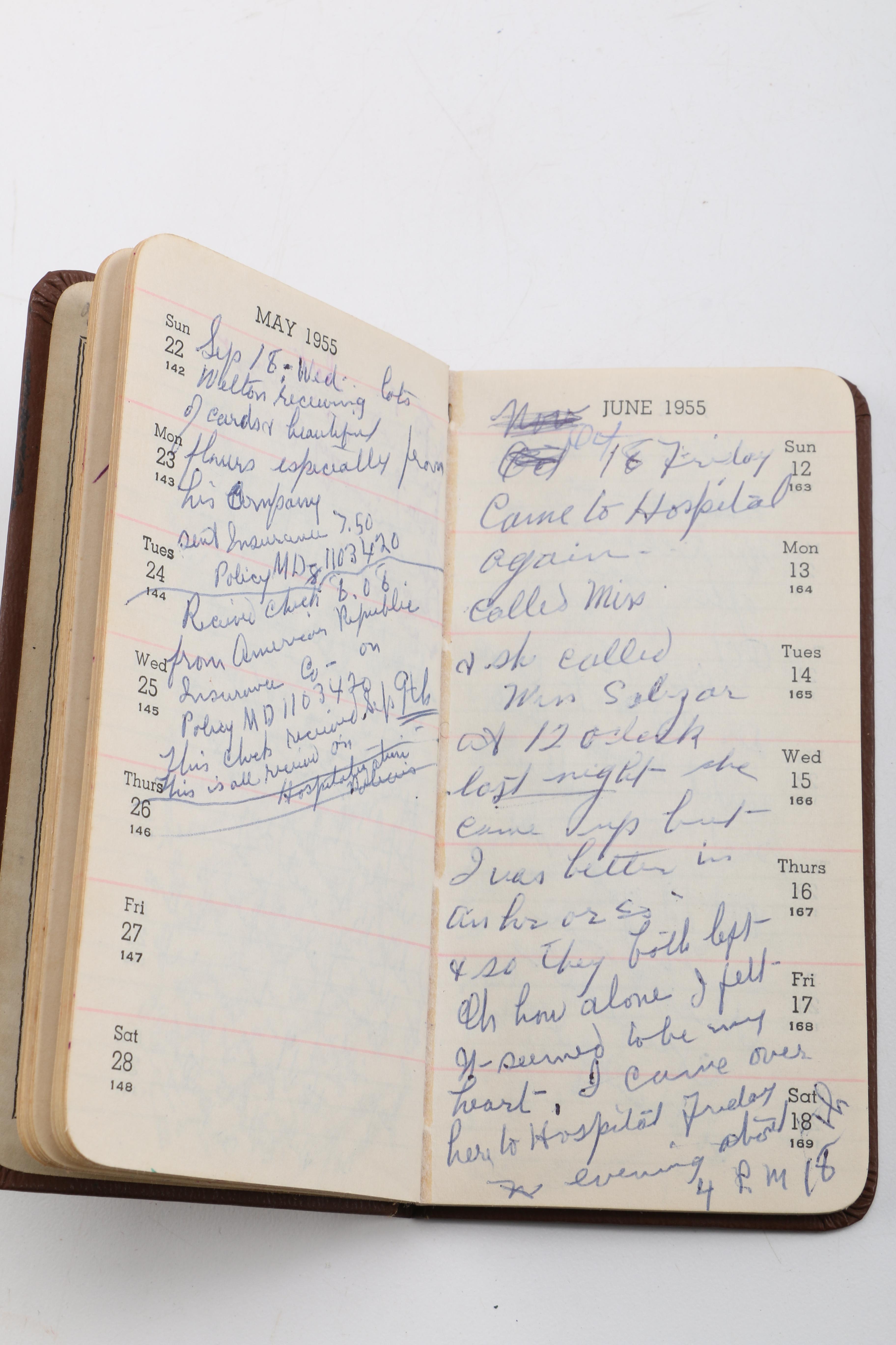 Personal Journals Dating Back to 1893