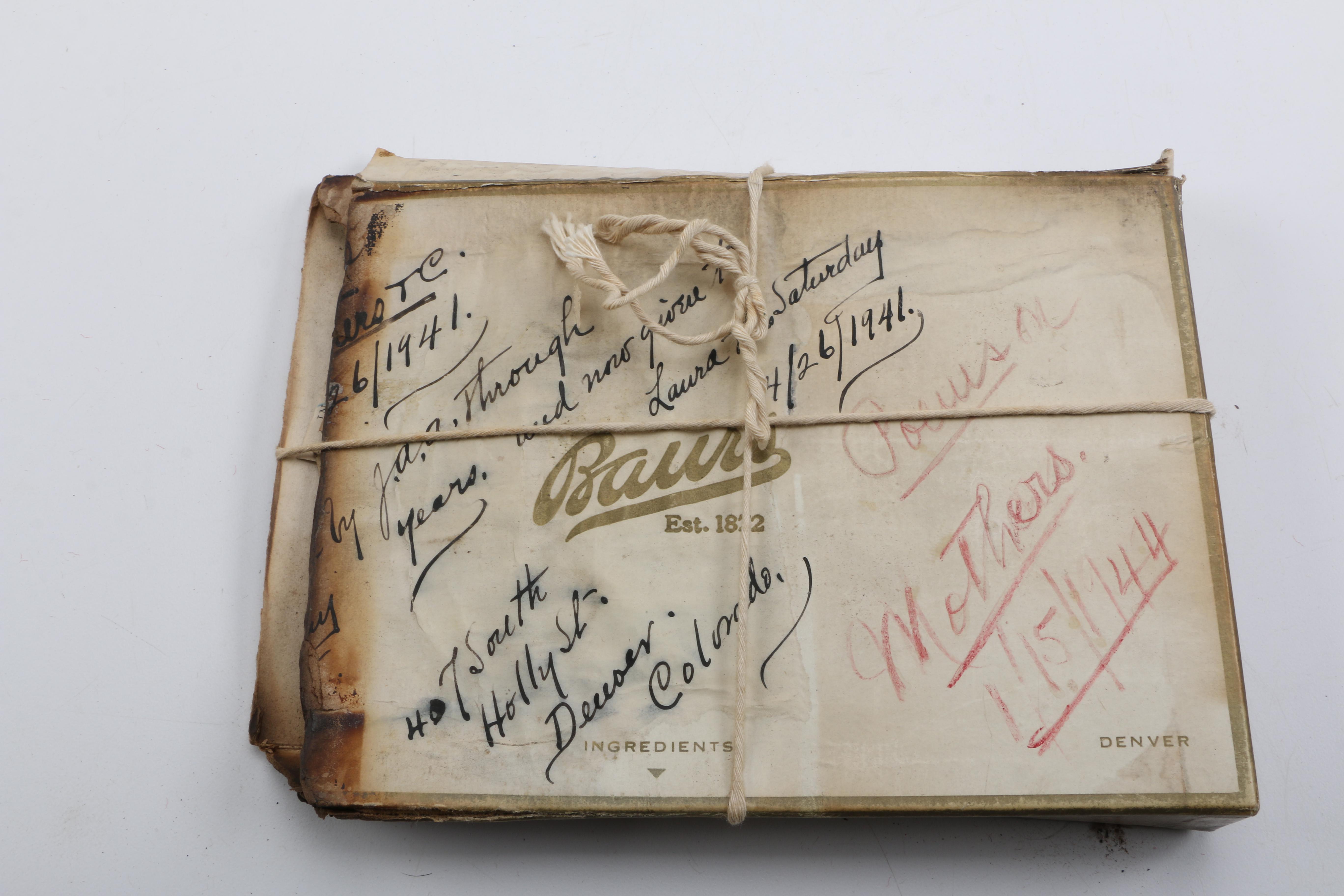 Personal Journals Dating Back to 1893