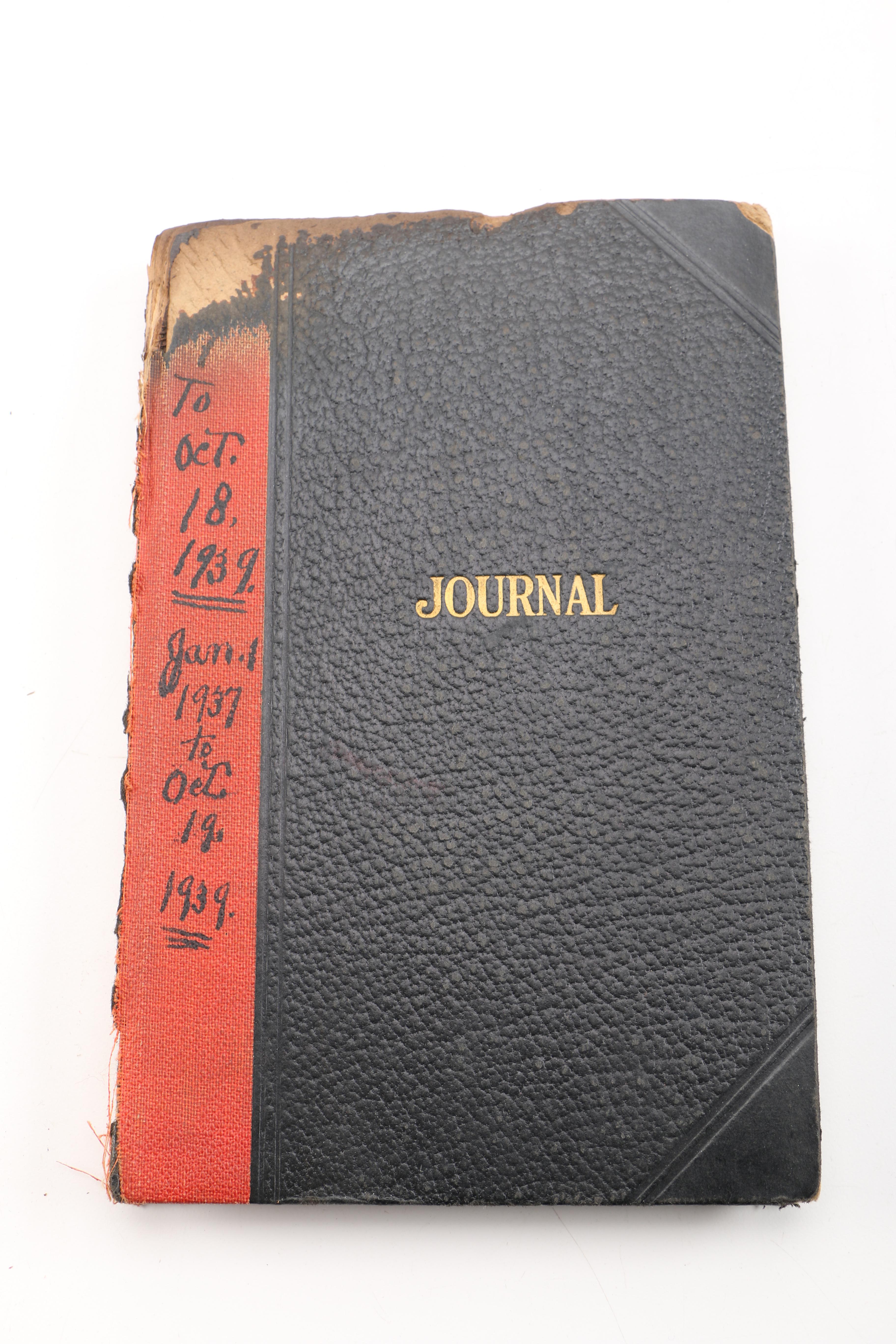 Personal Journals Dating Back to 1893