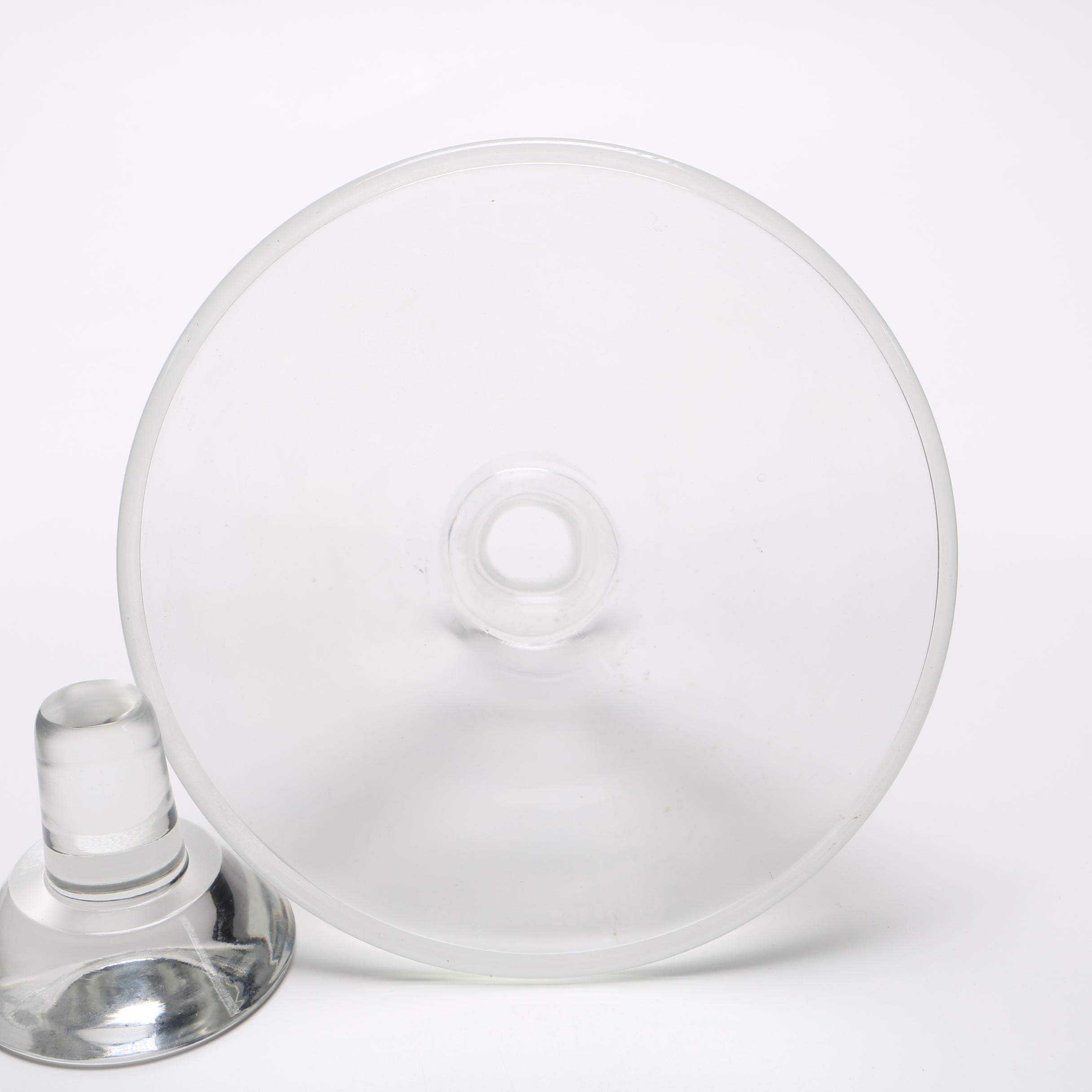 Glass decanter and two beer mugs
