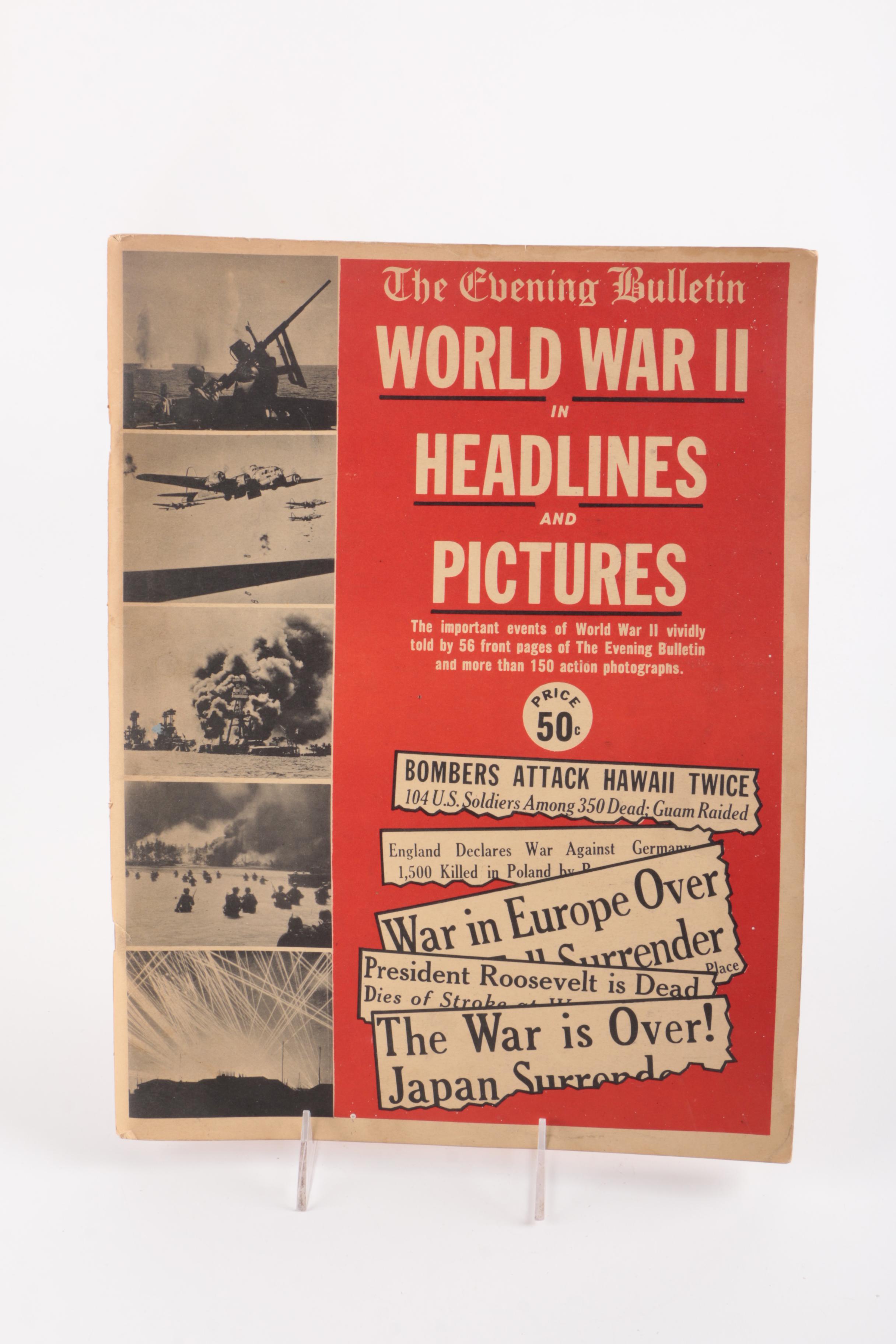 "The Evening Bulletin" Newspaper and Magazine