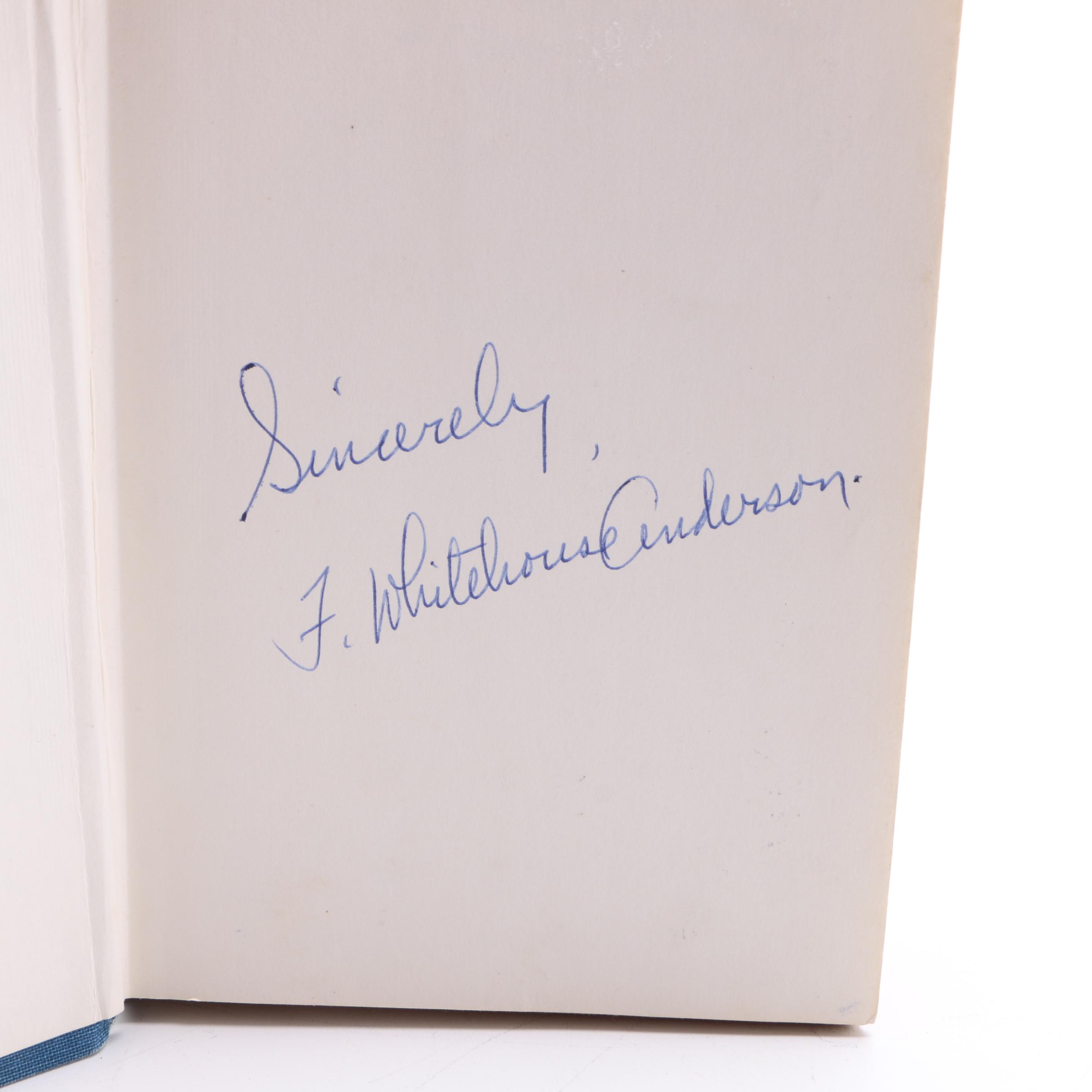 Signed "Bushed" by F. Whitehouse Anderson and Signed Repeal Edition "Liverpool Jarge" by Halliday Witherspoon