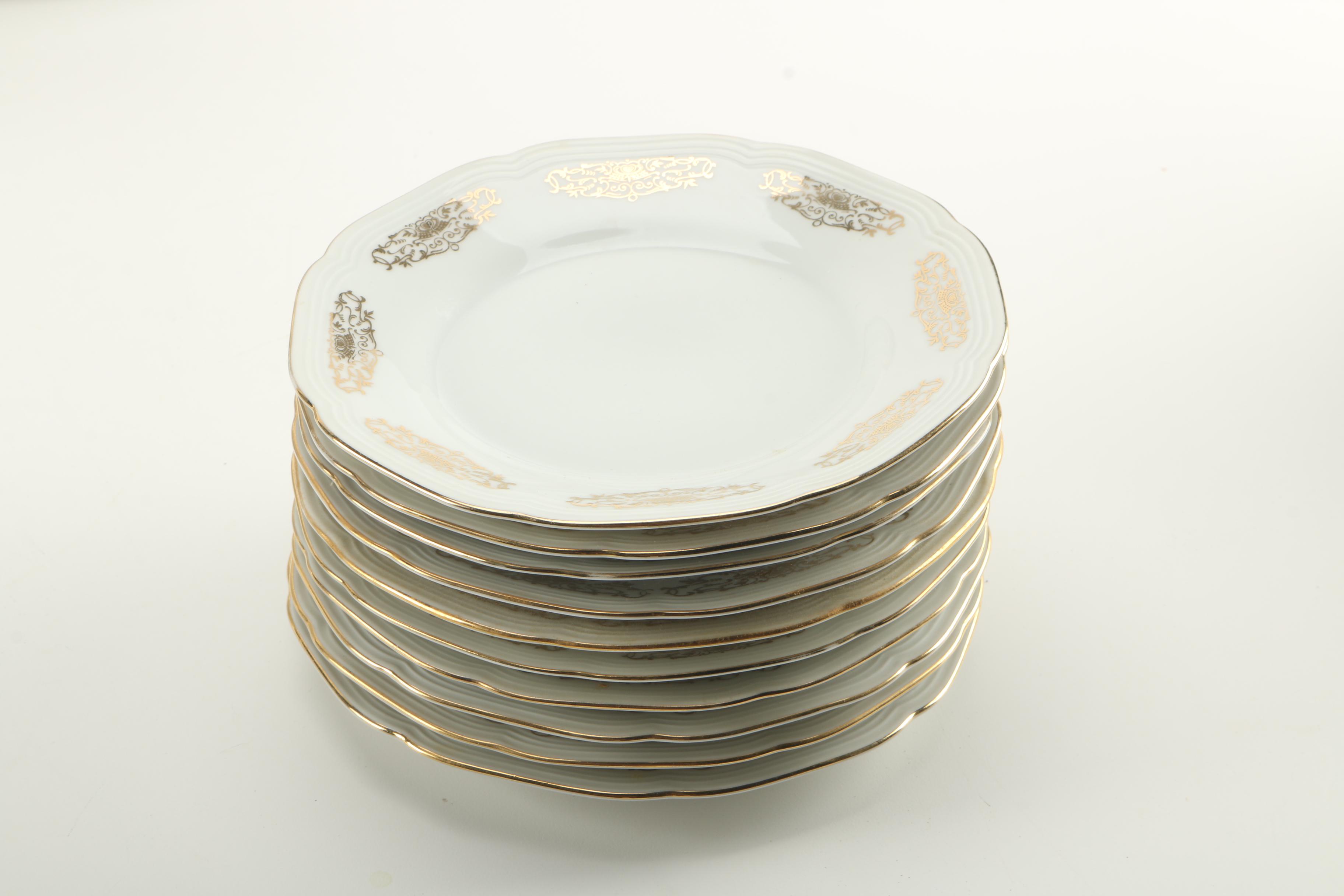 Porzellanfabrik Neuerer Qualitätsporzellan Plates