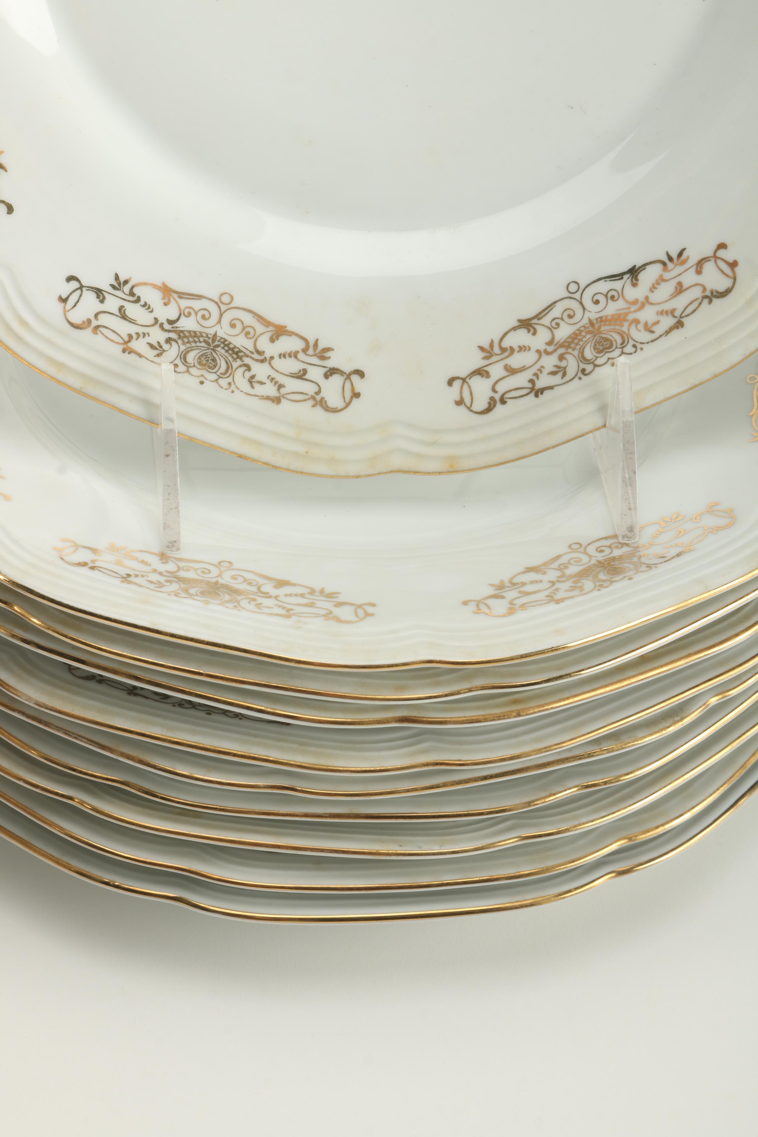 Porzellanfabrik Neuerer Qualitätsporzellan Plates