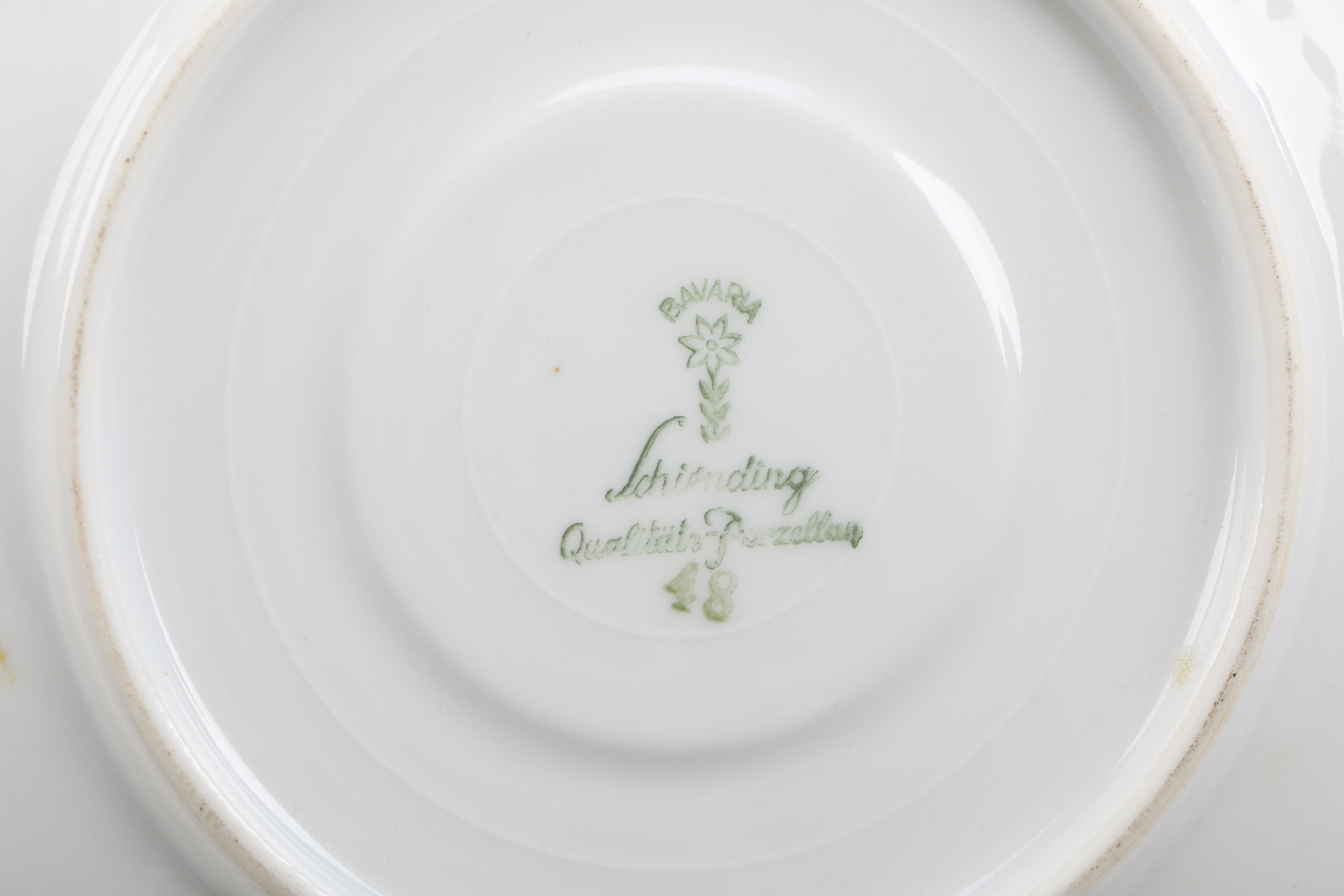 Bavarian Porcelain Tableware