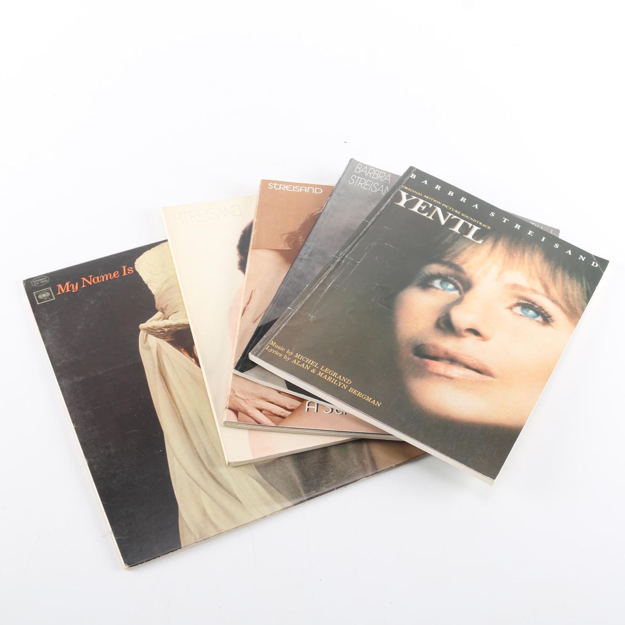 Barbra Streisand Songbooks and LP