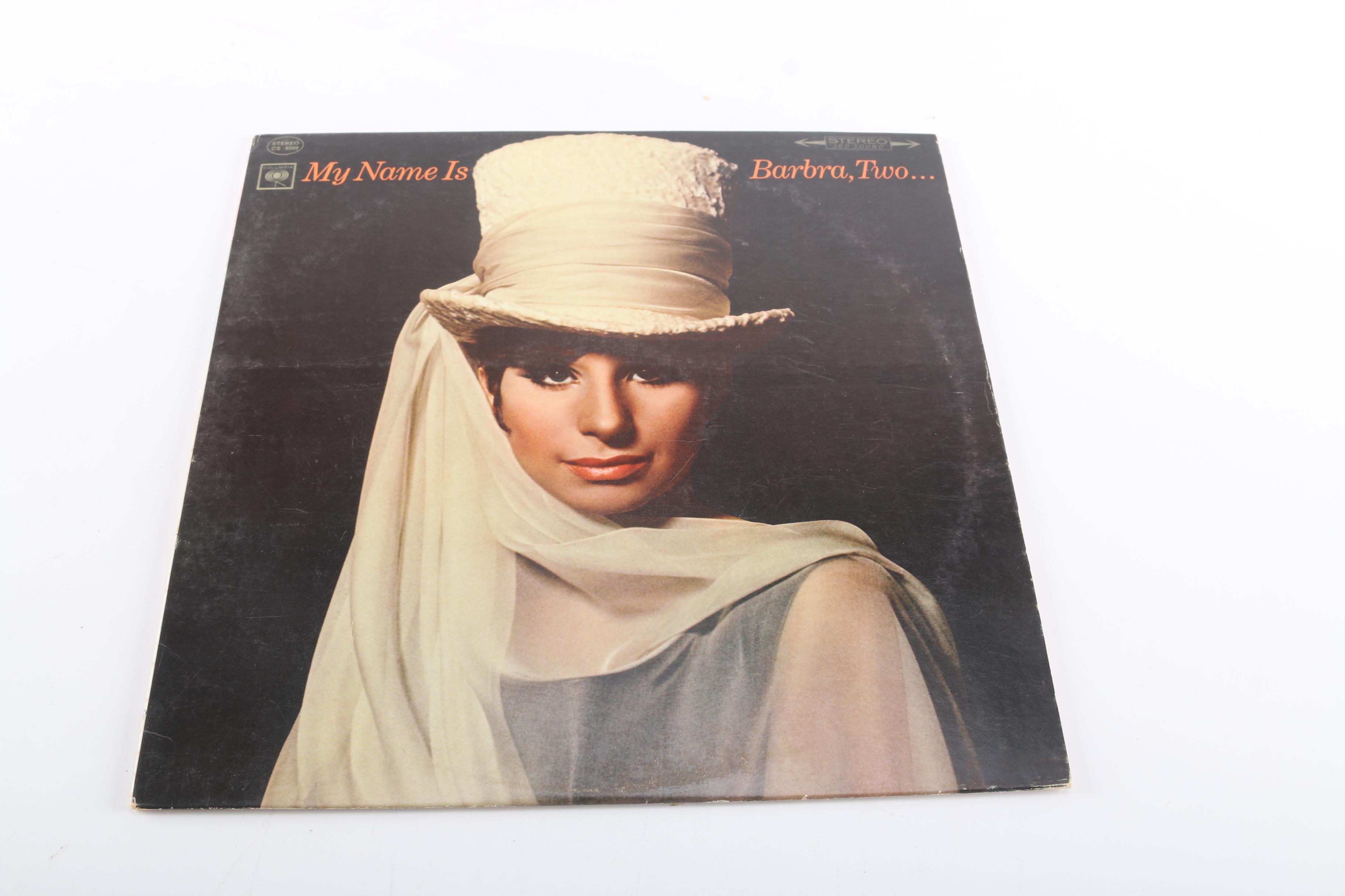 Barbra Streisand Songbooks and LP