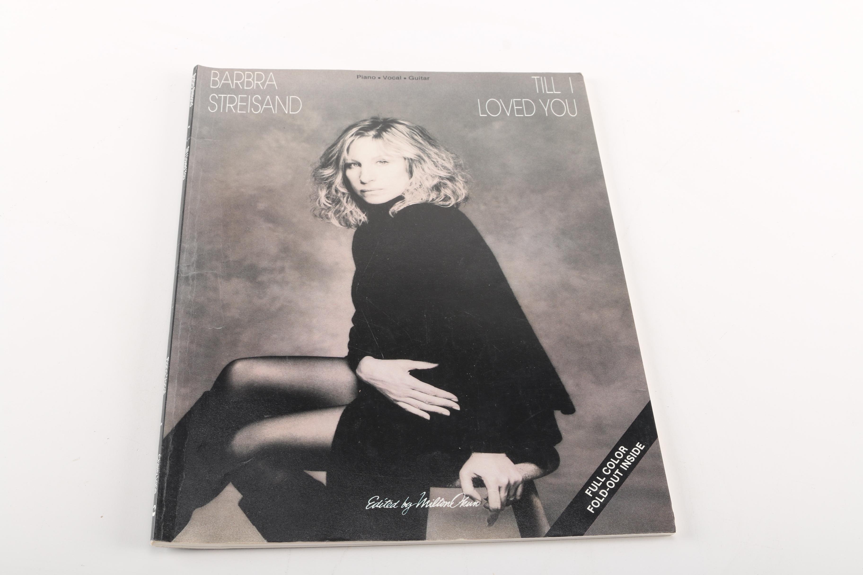 Barbra Streisand Songbooks and LP