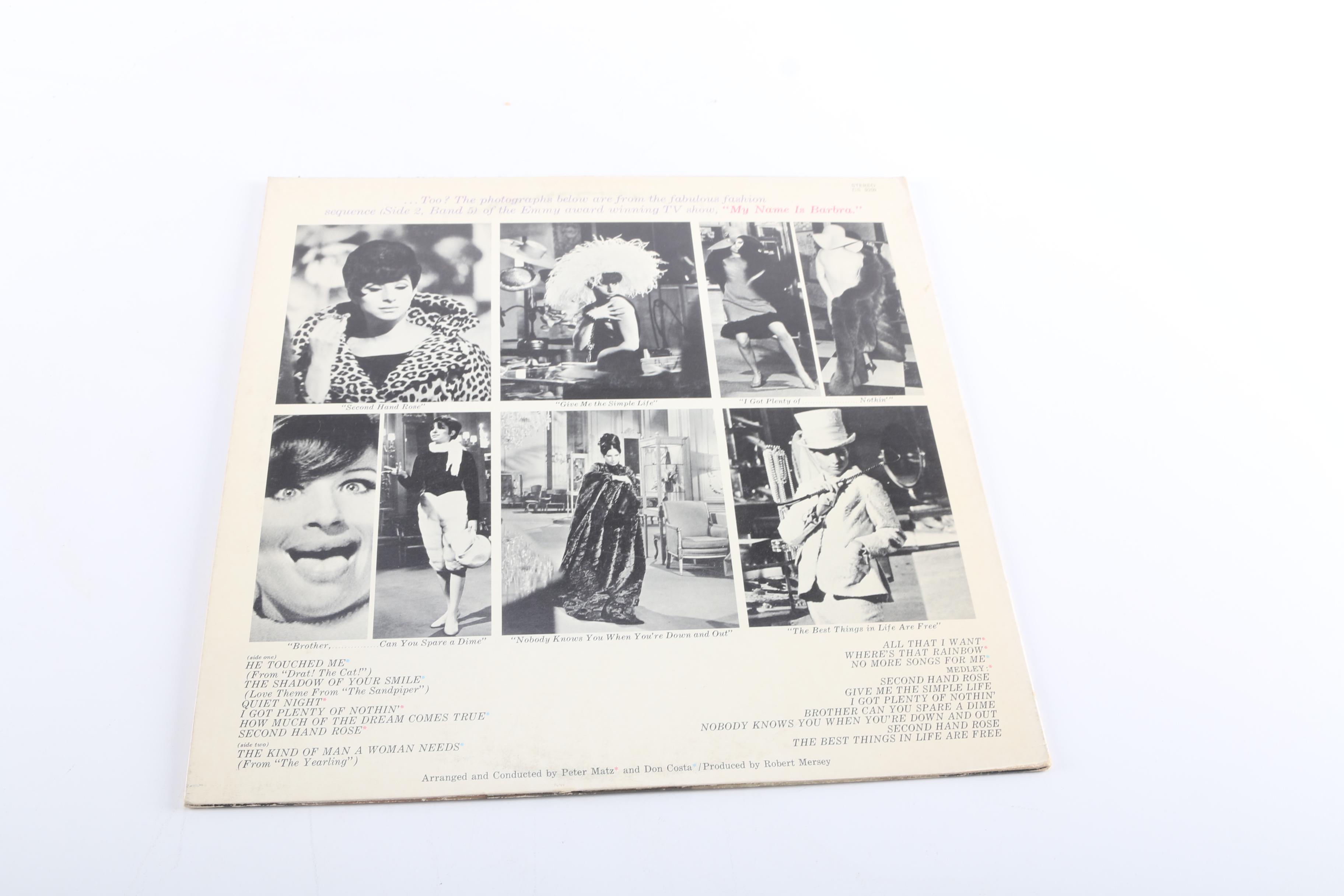 Barbra Streisand Songbooks and LP