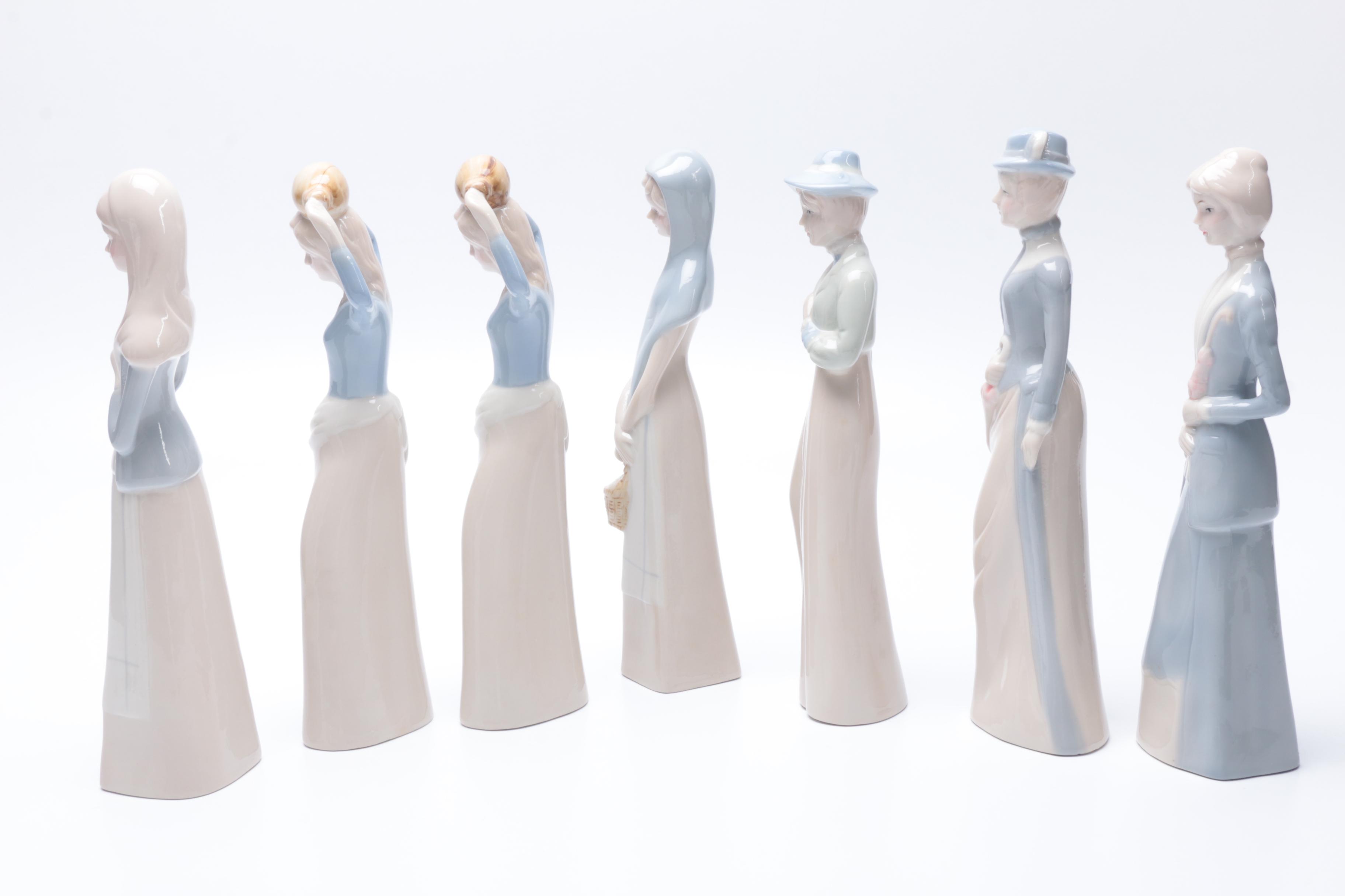 Ceramic Female Figurines