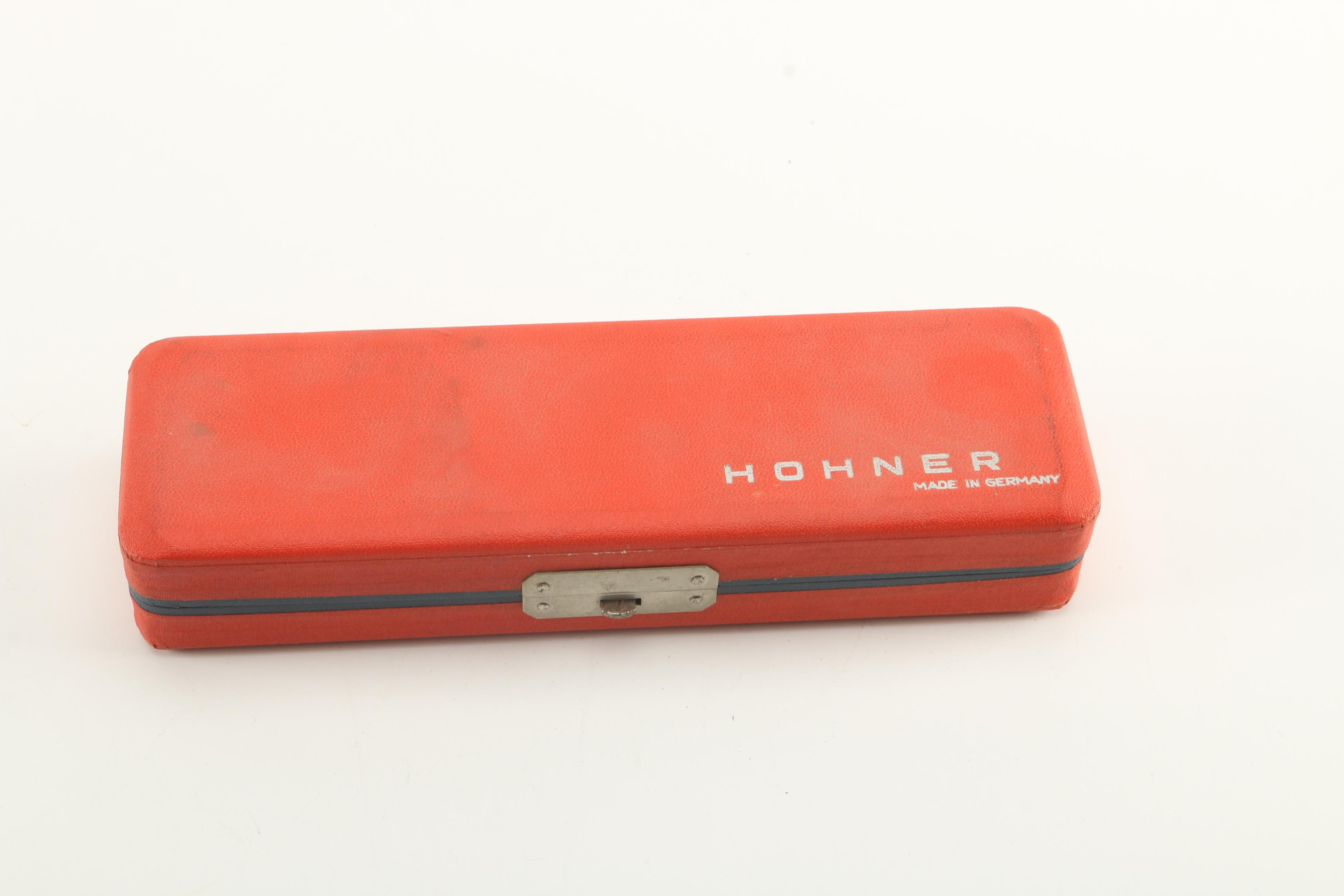 Vintage M. Hohner "Chromonika III" Harmonica