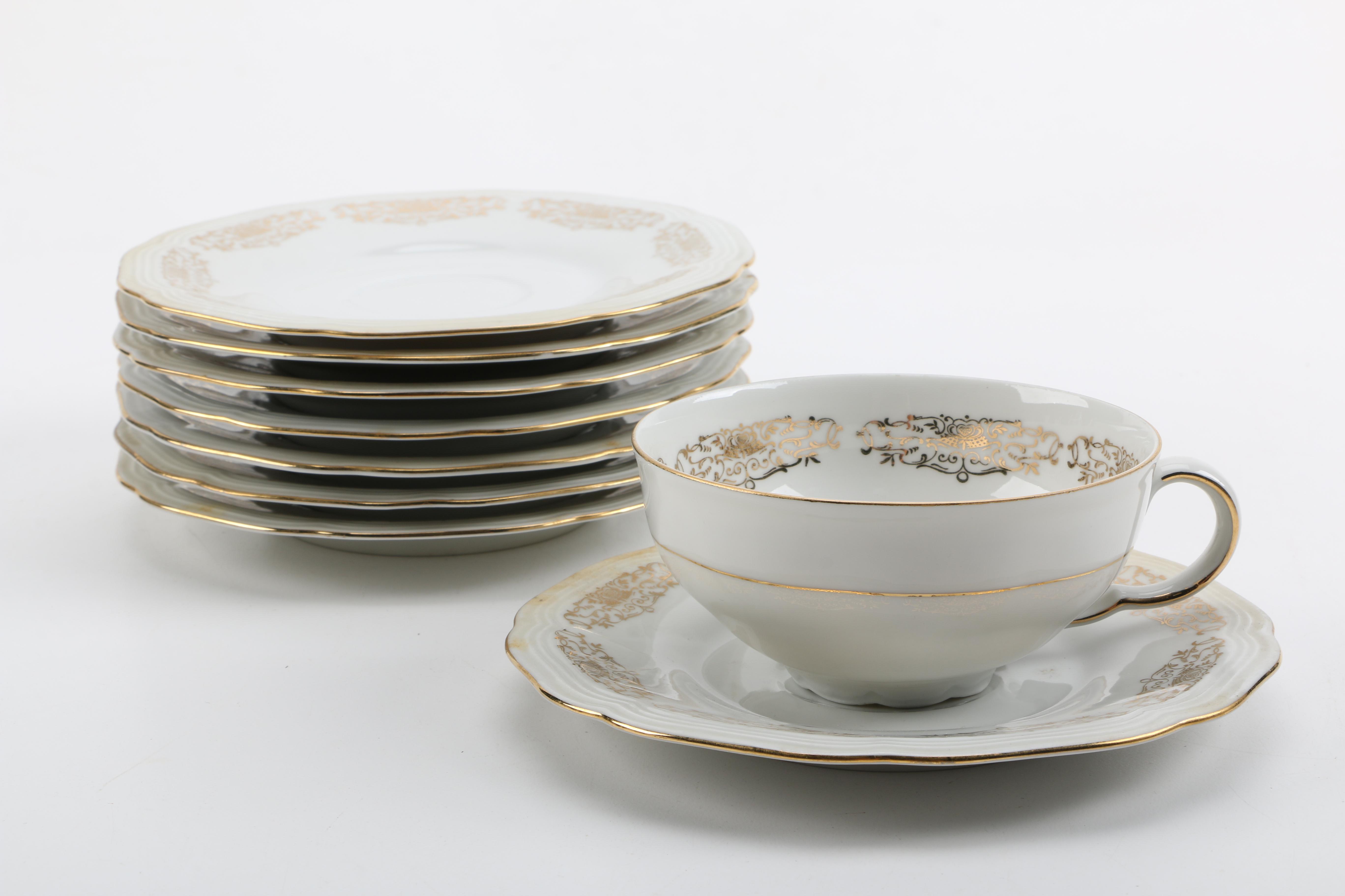 Porzellanfabrik Neuerer Porcelain Teacups and More