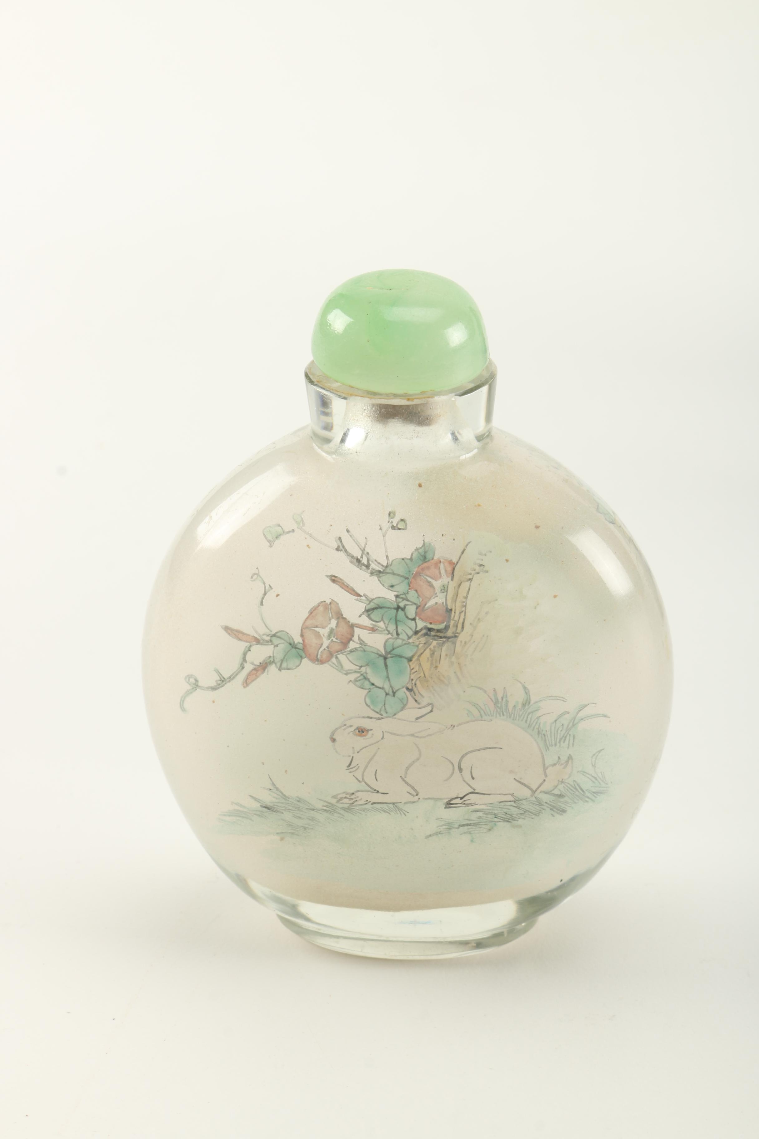 Chinese Snuff Bottles with Japanese Lighter