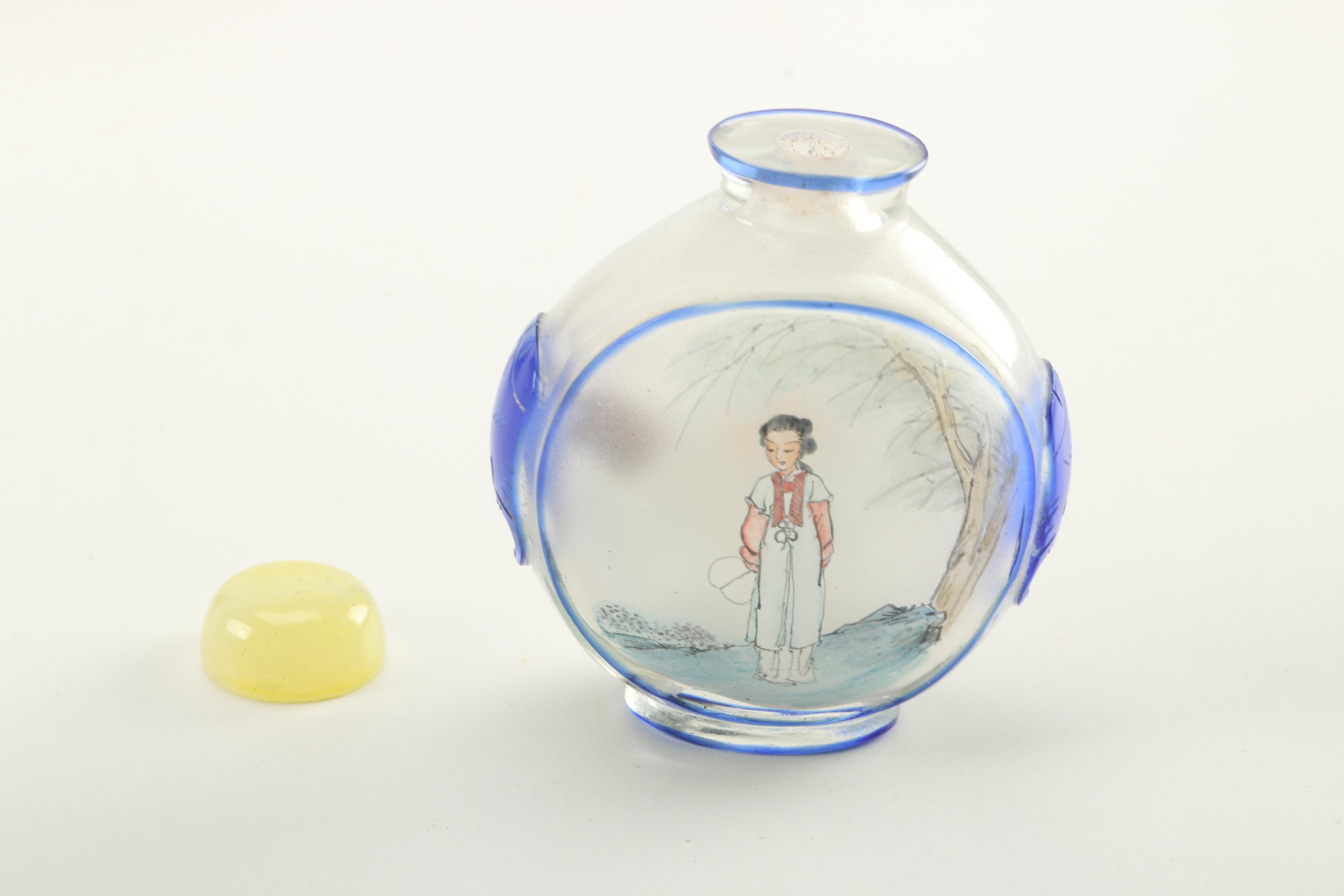 Chinese Snuff Bottles with Japanese Lighter