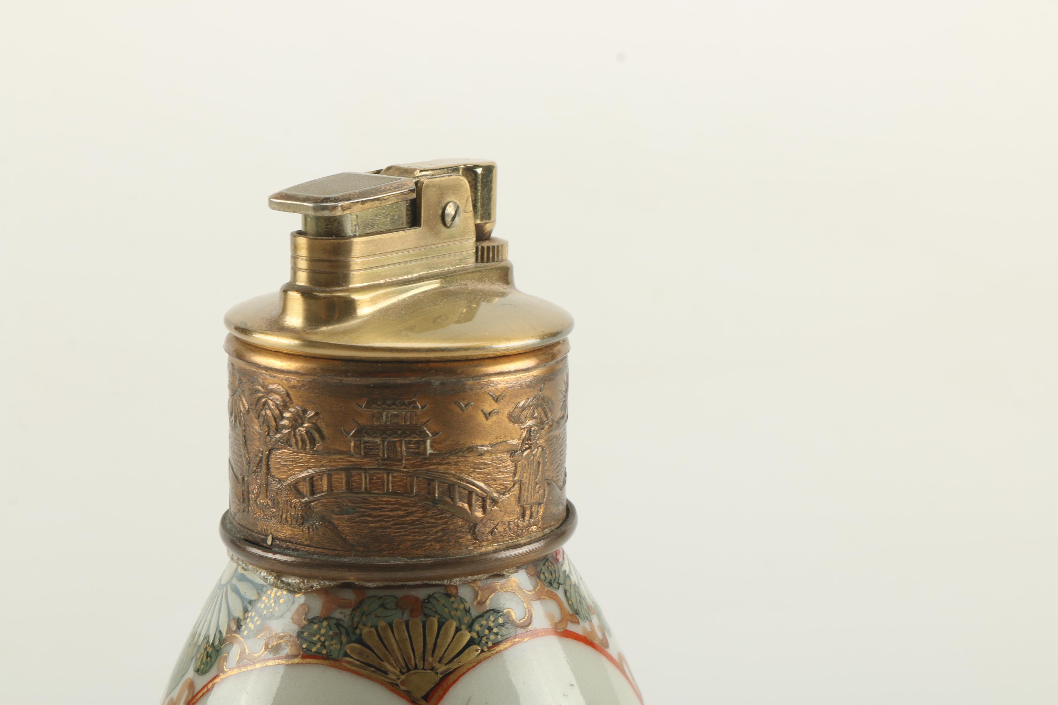 Chinese Snuff Bottles with Japanese Lighter