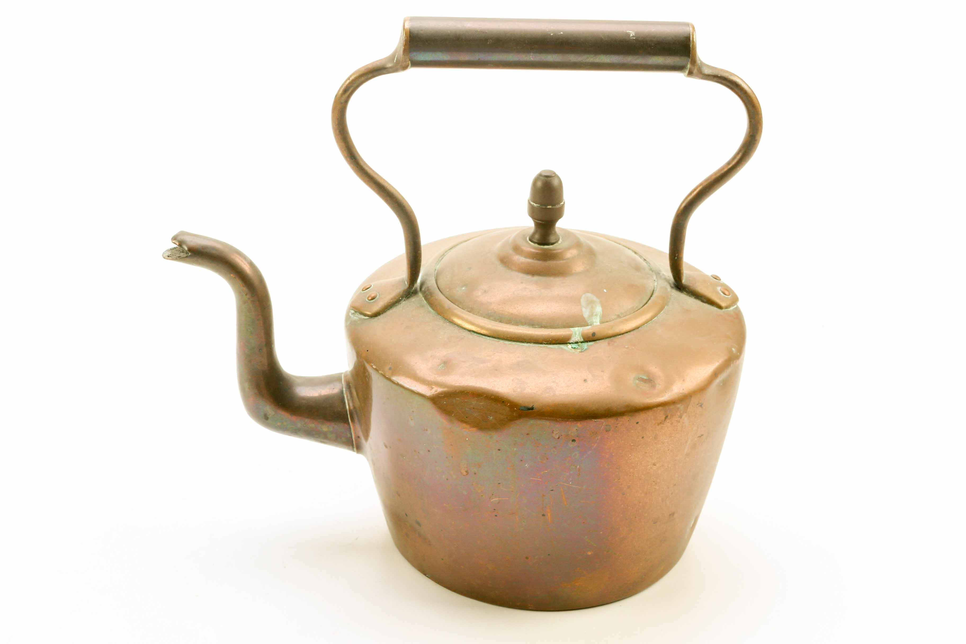 Vintage Copper Teapot and Cookware
