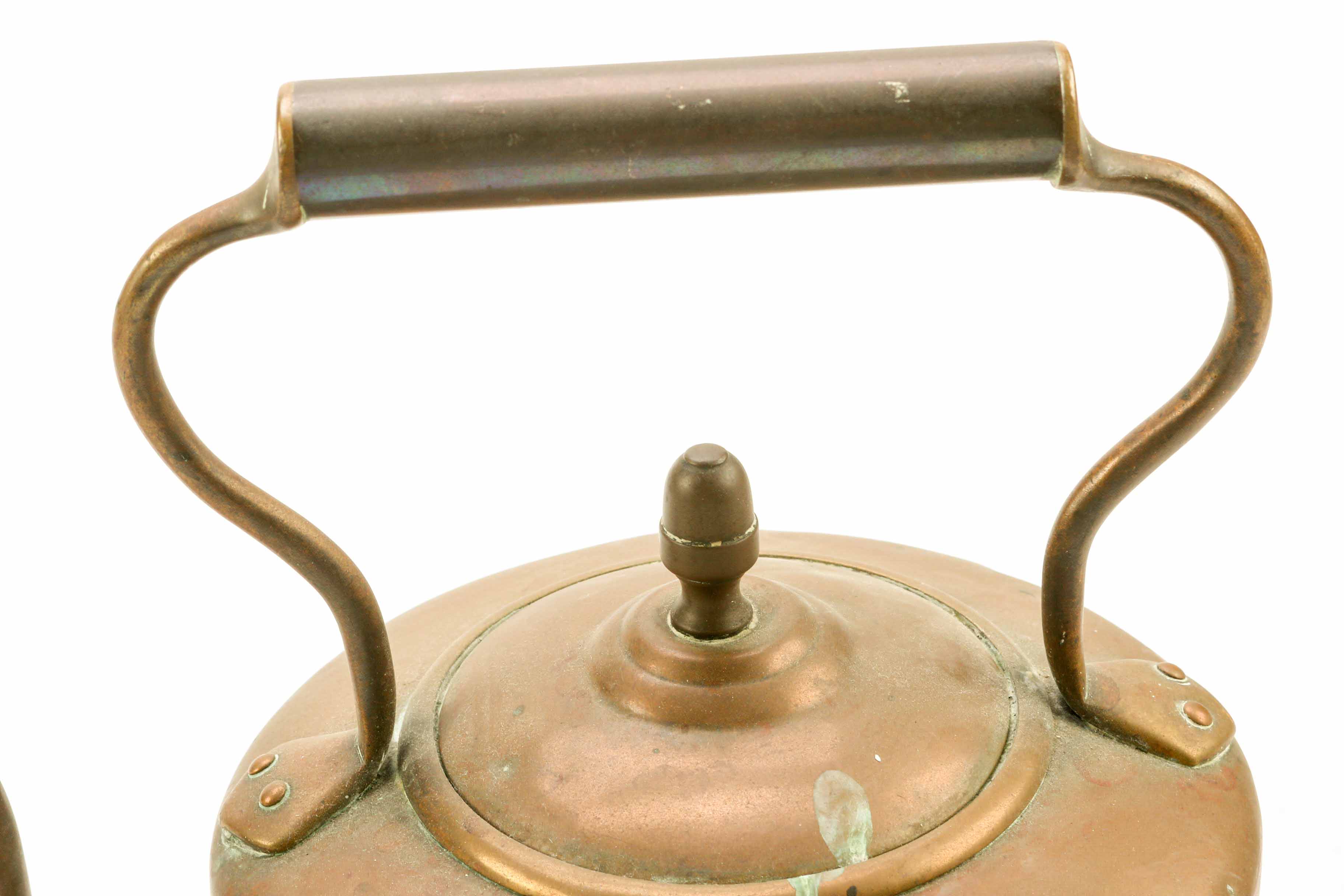Vintage Copper Teapot and Cookware