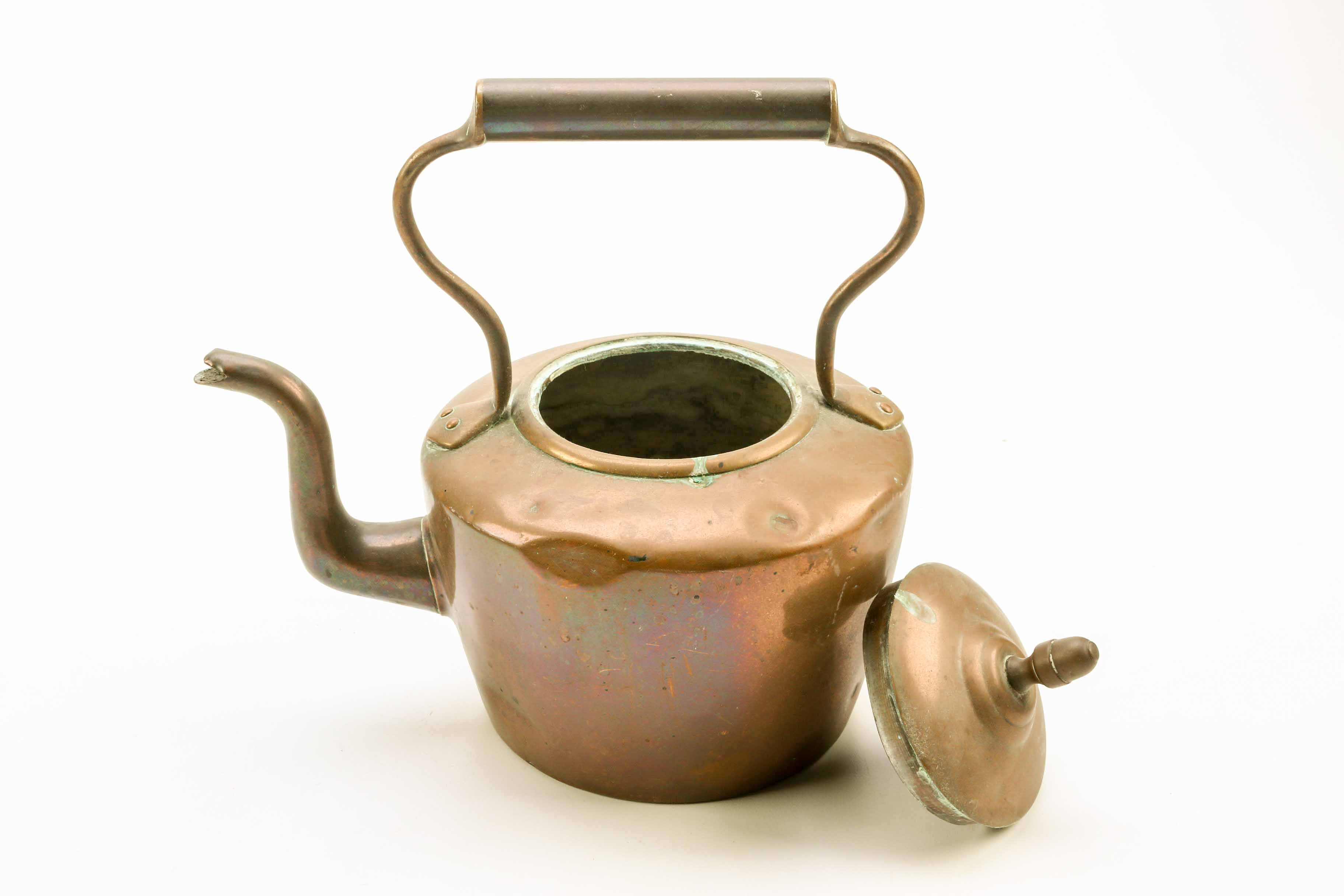 Vintage Copper Teapot and Cookware