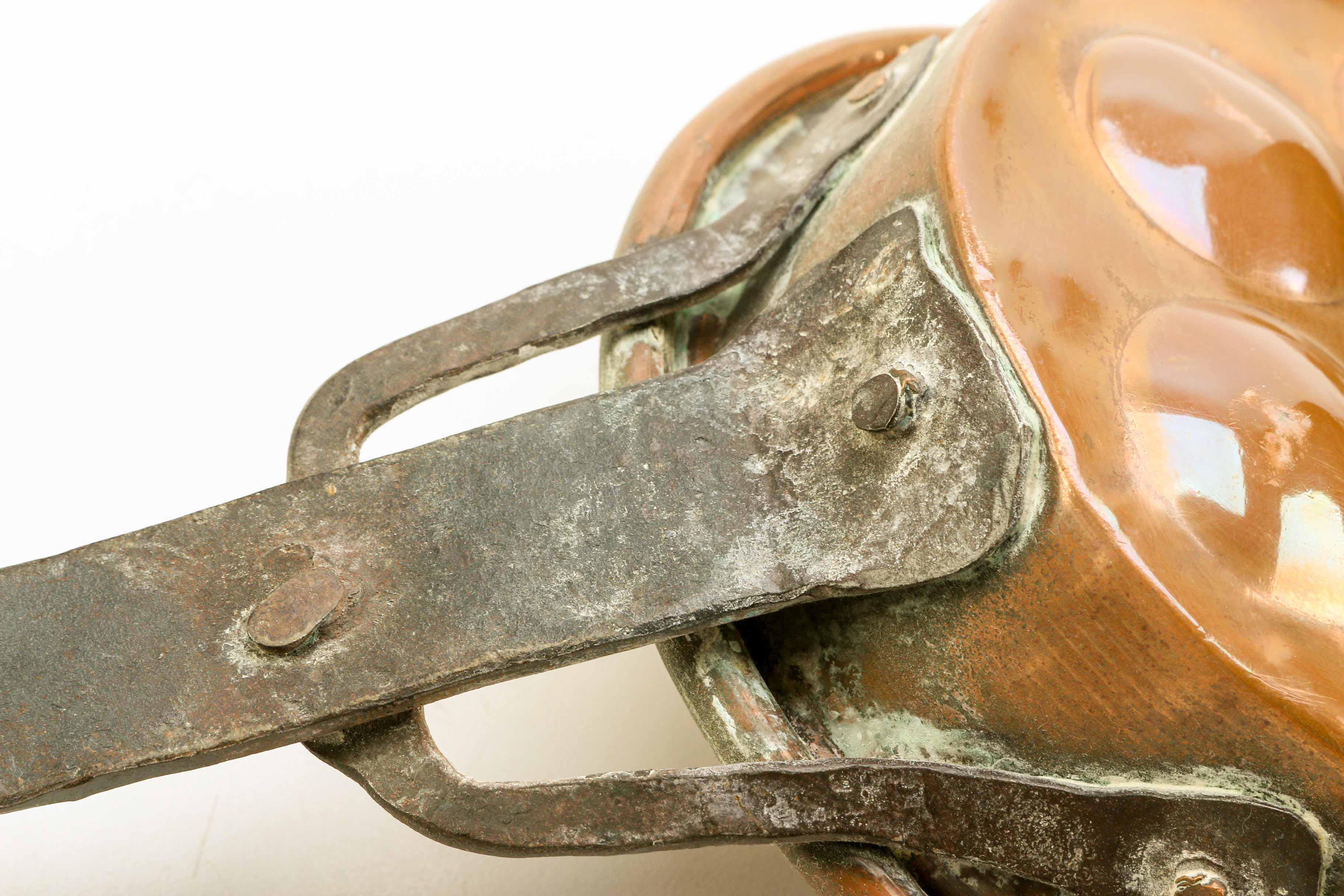 Vintage Copper Teapot and Cookware