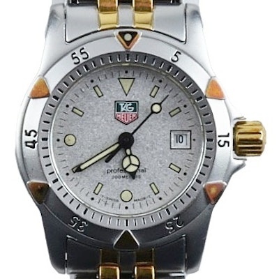 TAG Heuer Professional 1500 Watch with Two Tone Bracelet TAG Heuer Professional 1500 Watch with Two Tone Bracelet