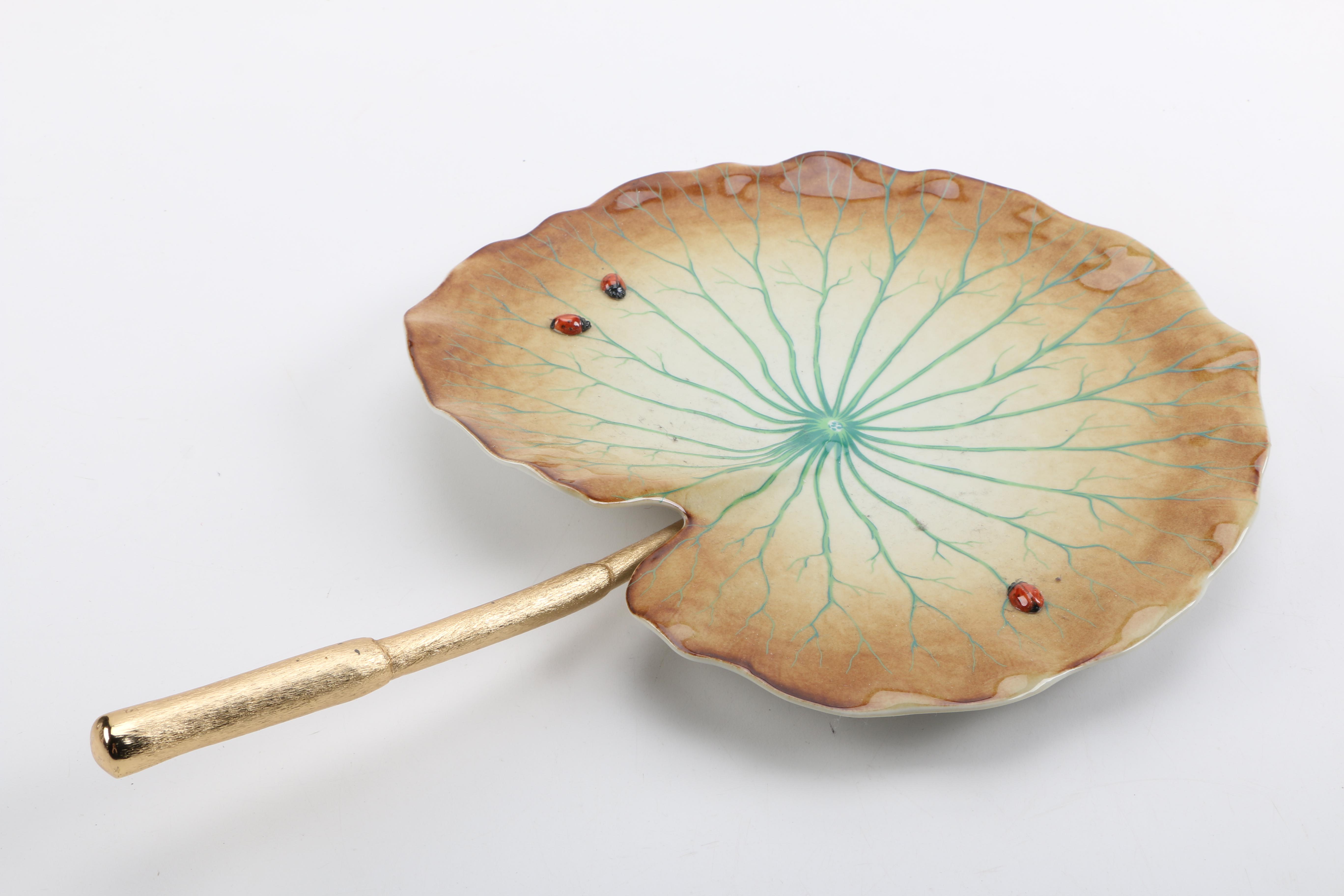 Mangani "Port Royal" Lily Pad Decorative Tray