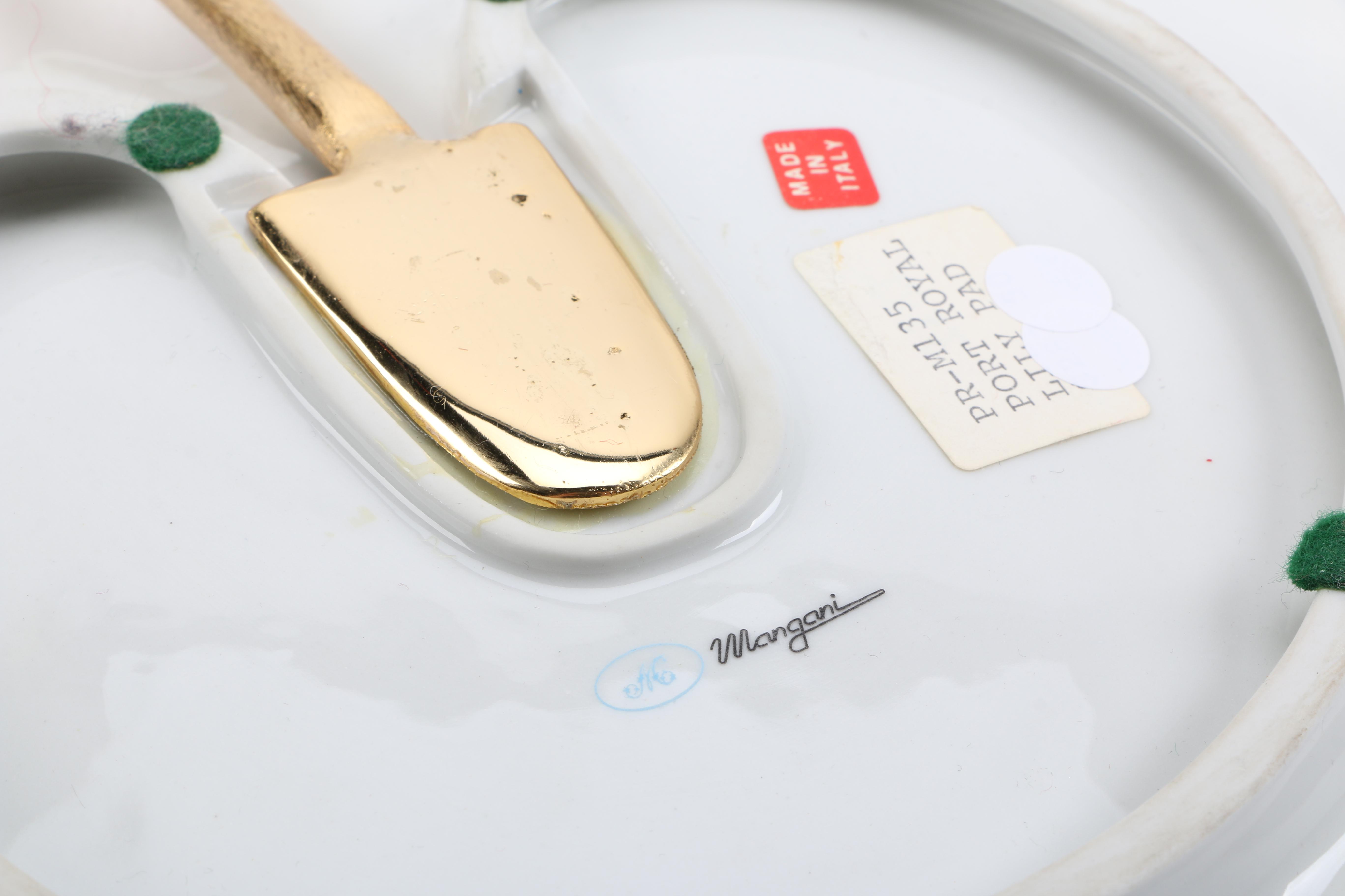 Mangani "Port Royal" Lily Pad Decorative Tray