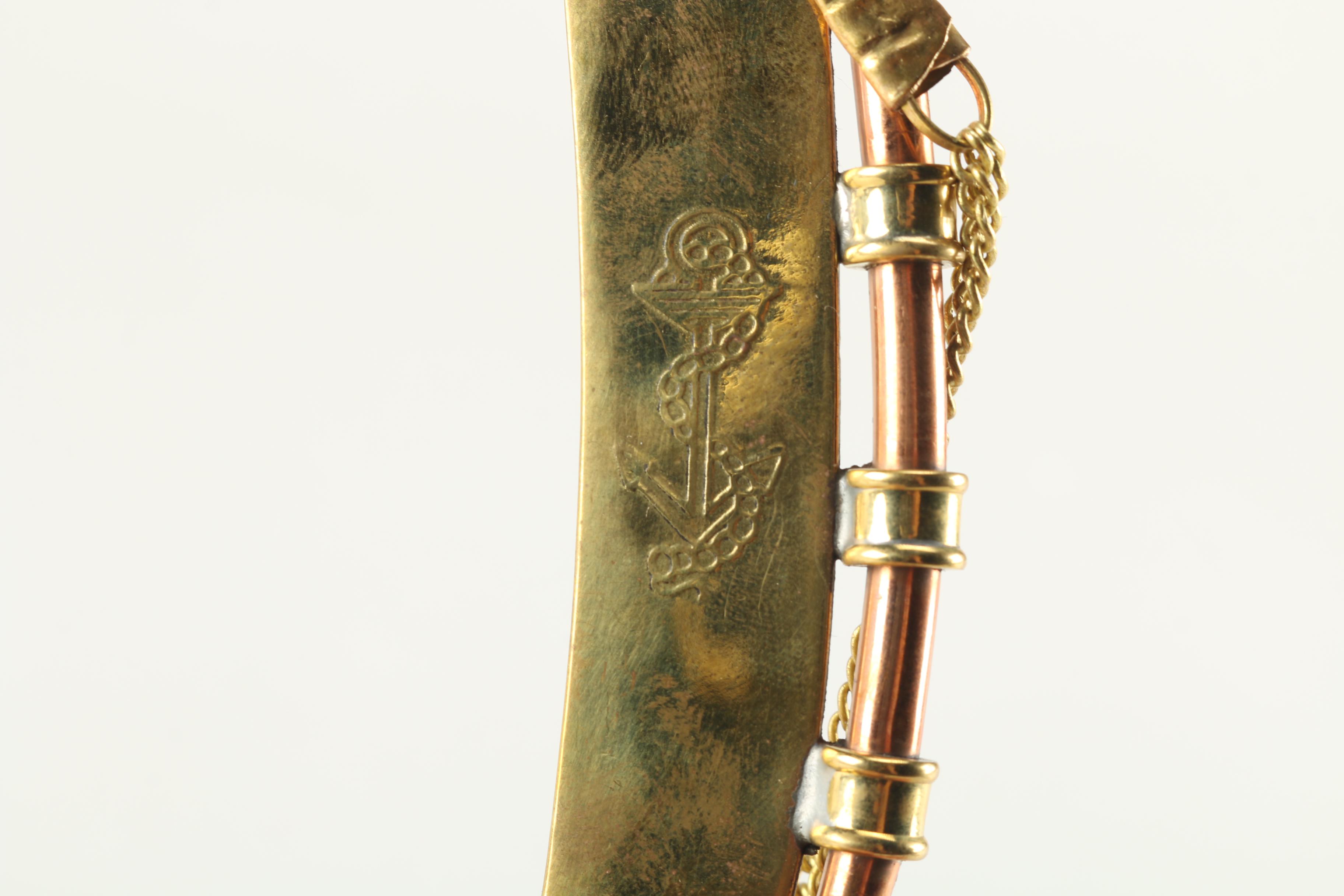 Brass Boatswain Whistle with Rosewood Box