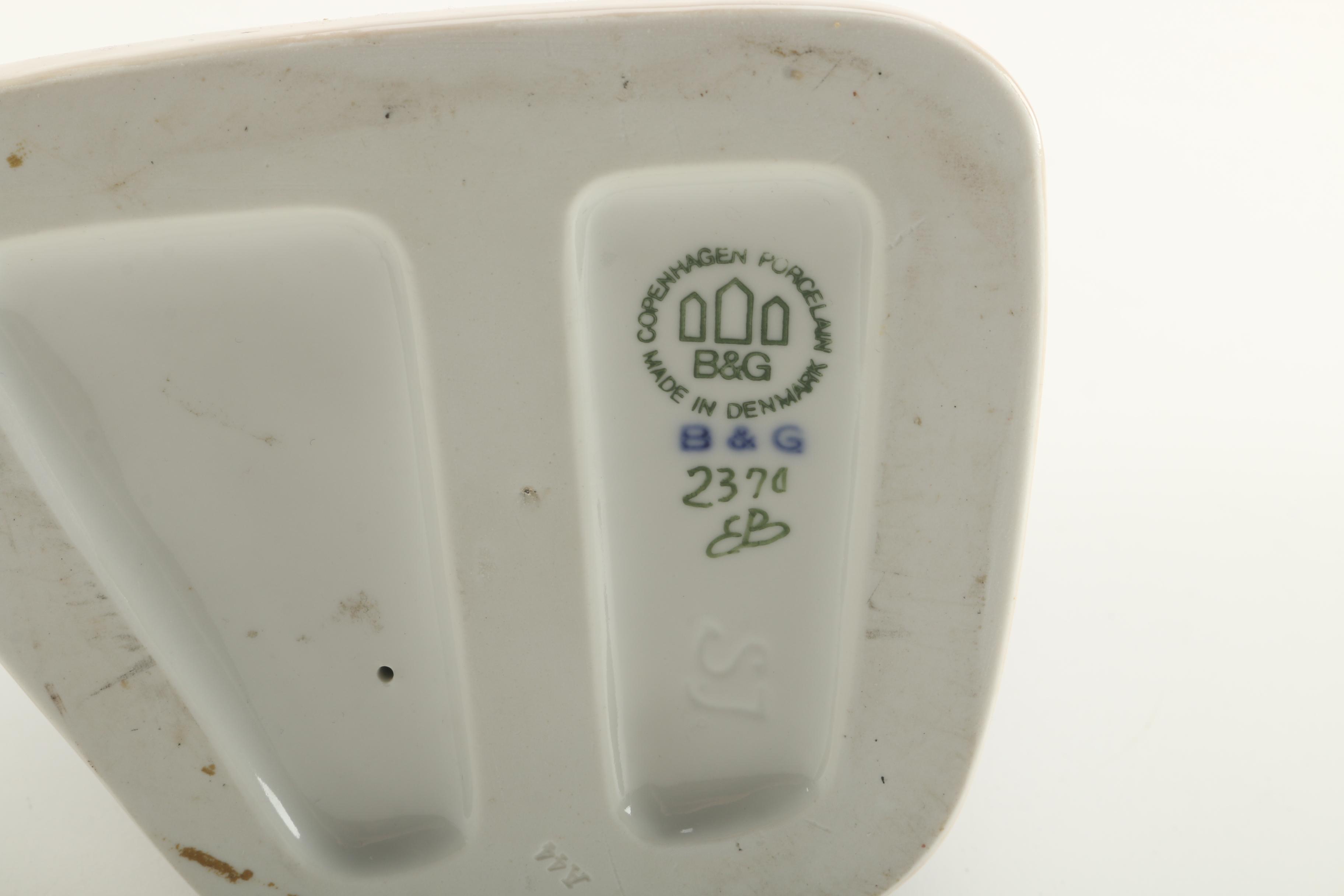 1995 Bing & Grondahl "Fisherman" Porcelain Figurine