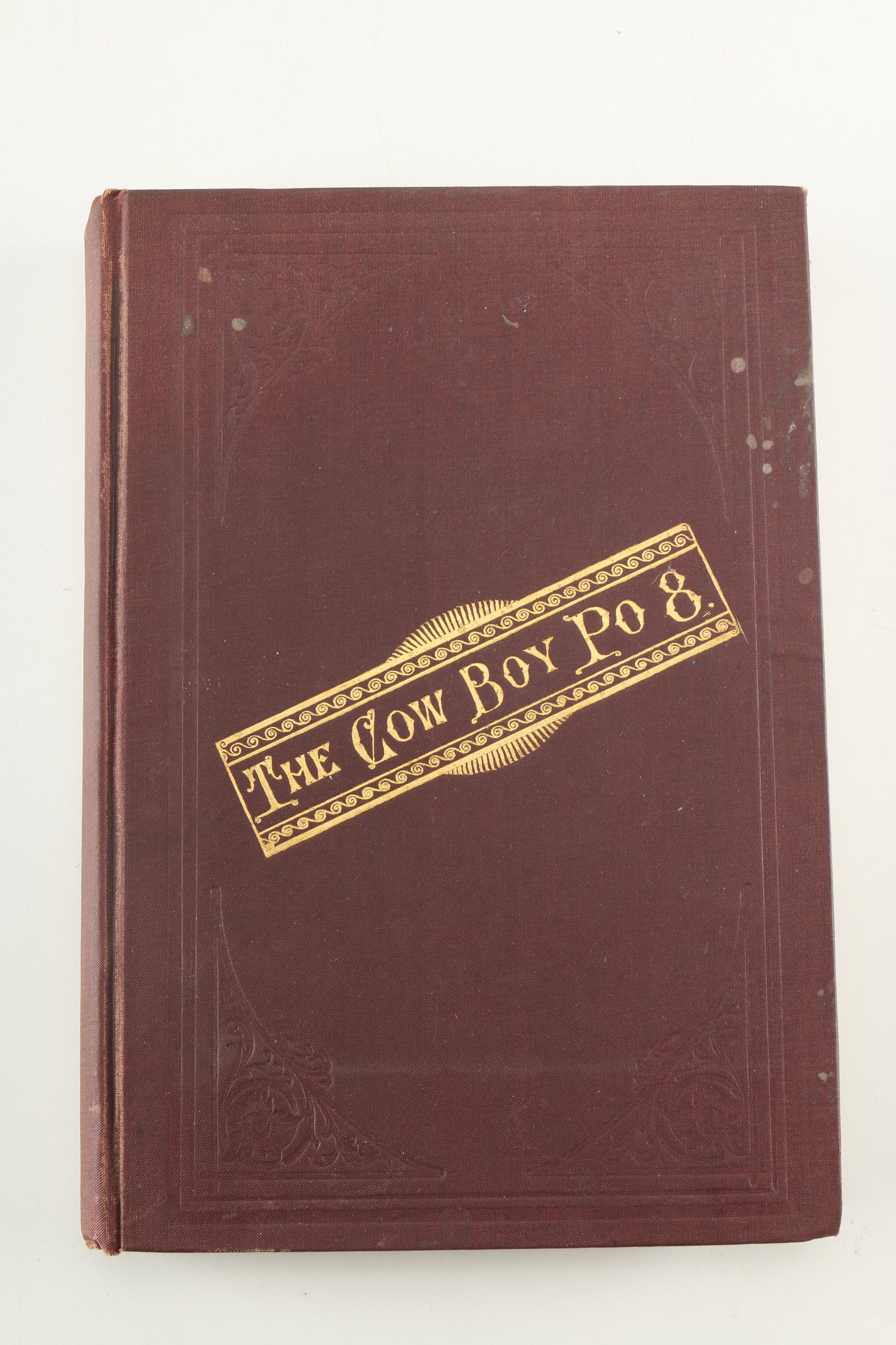 1890 "The Cowboy Poet" by Sam Brown, Jr.