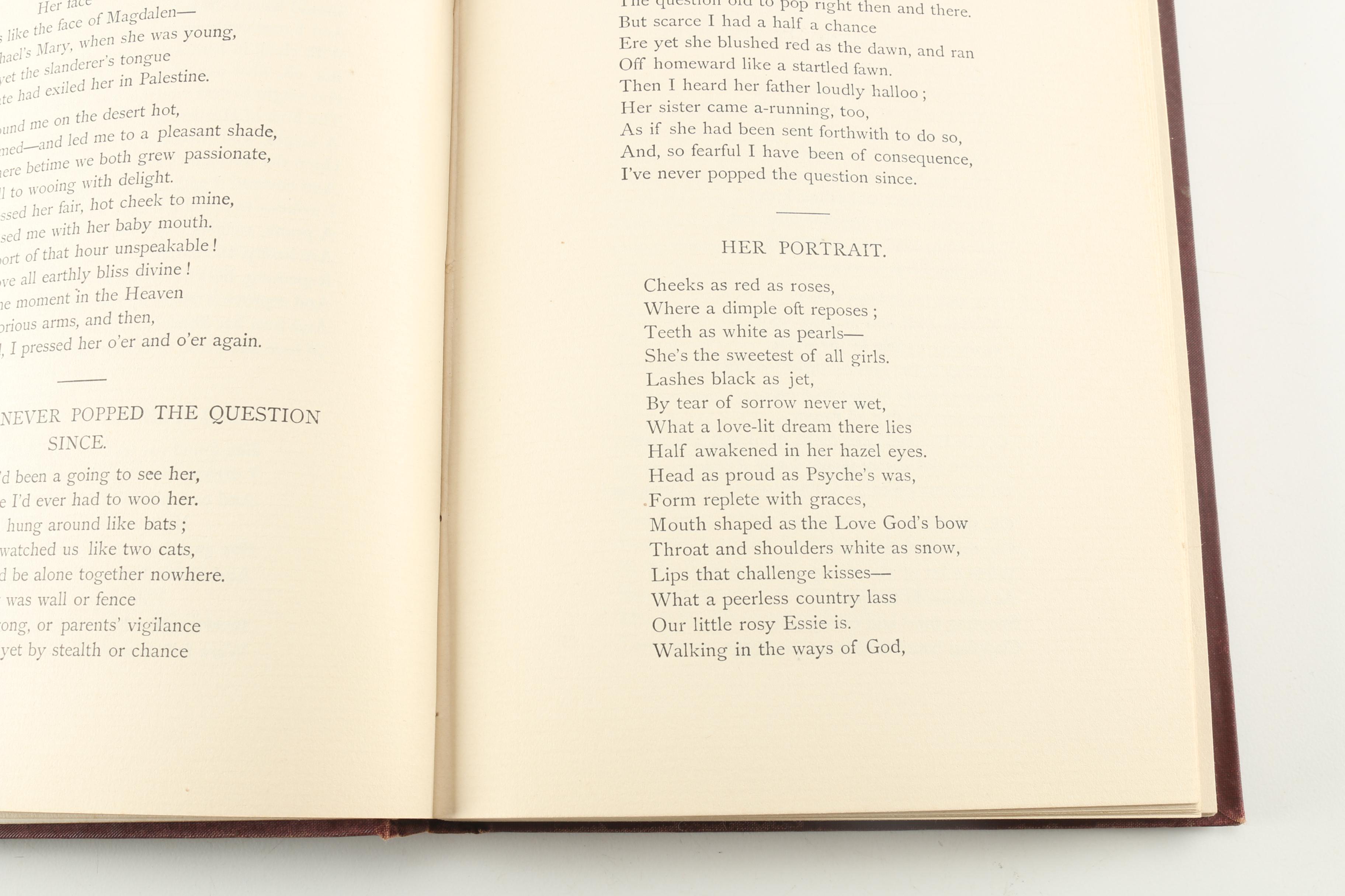 1890 "The Cowboy Poet" by Sam Brown, Jr.