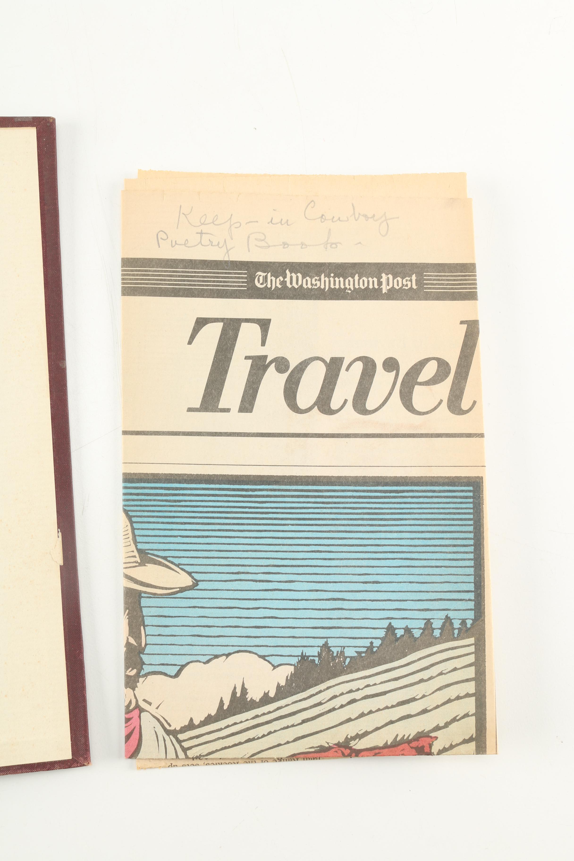 1890 "The Cowboy Poet" by Sam Brown, Jr.