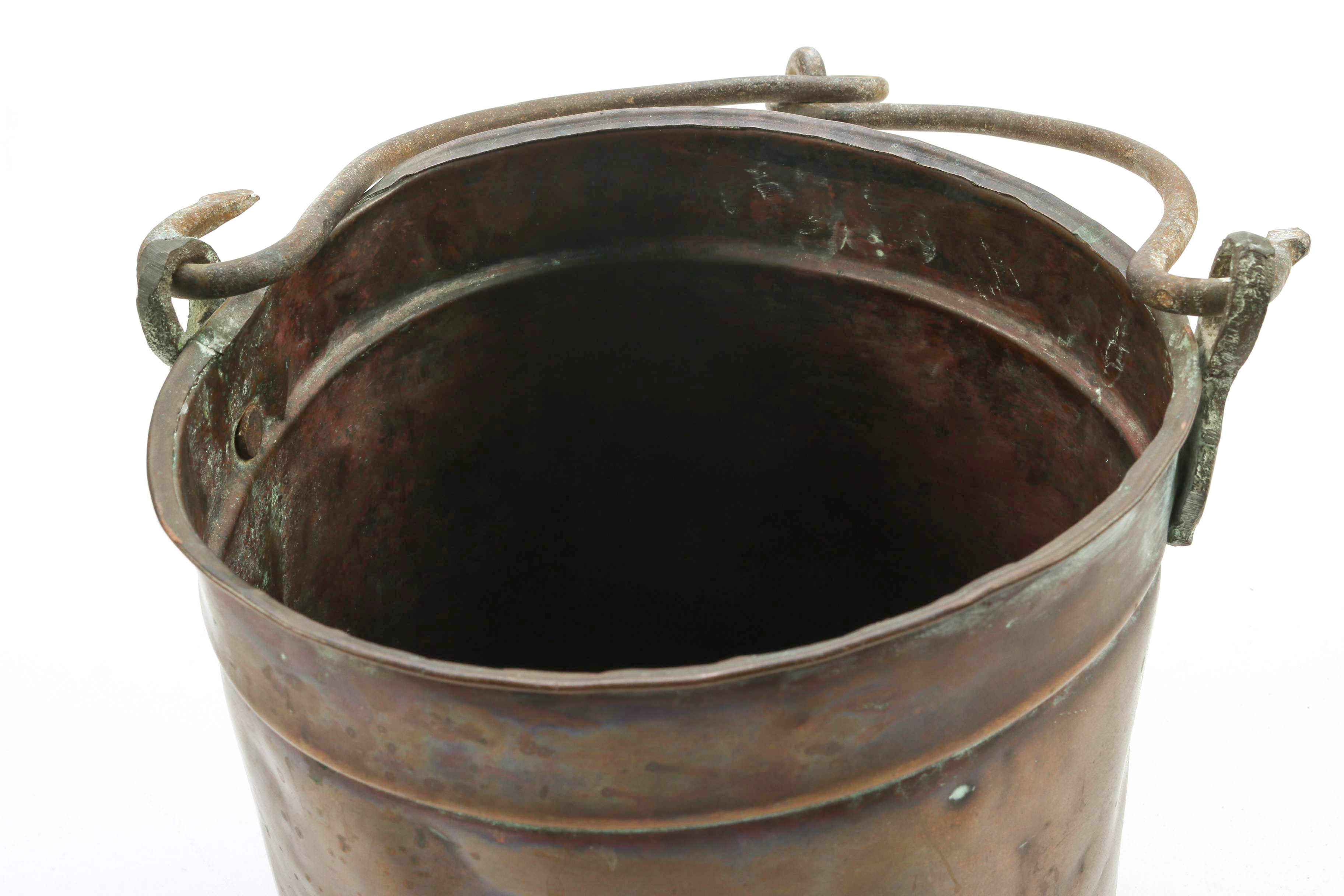 Rustic Vintage Copper Pots