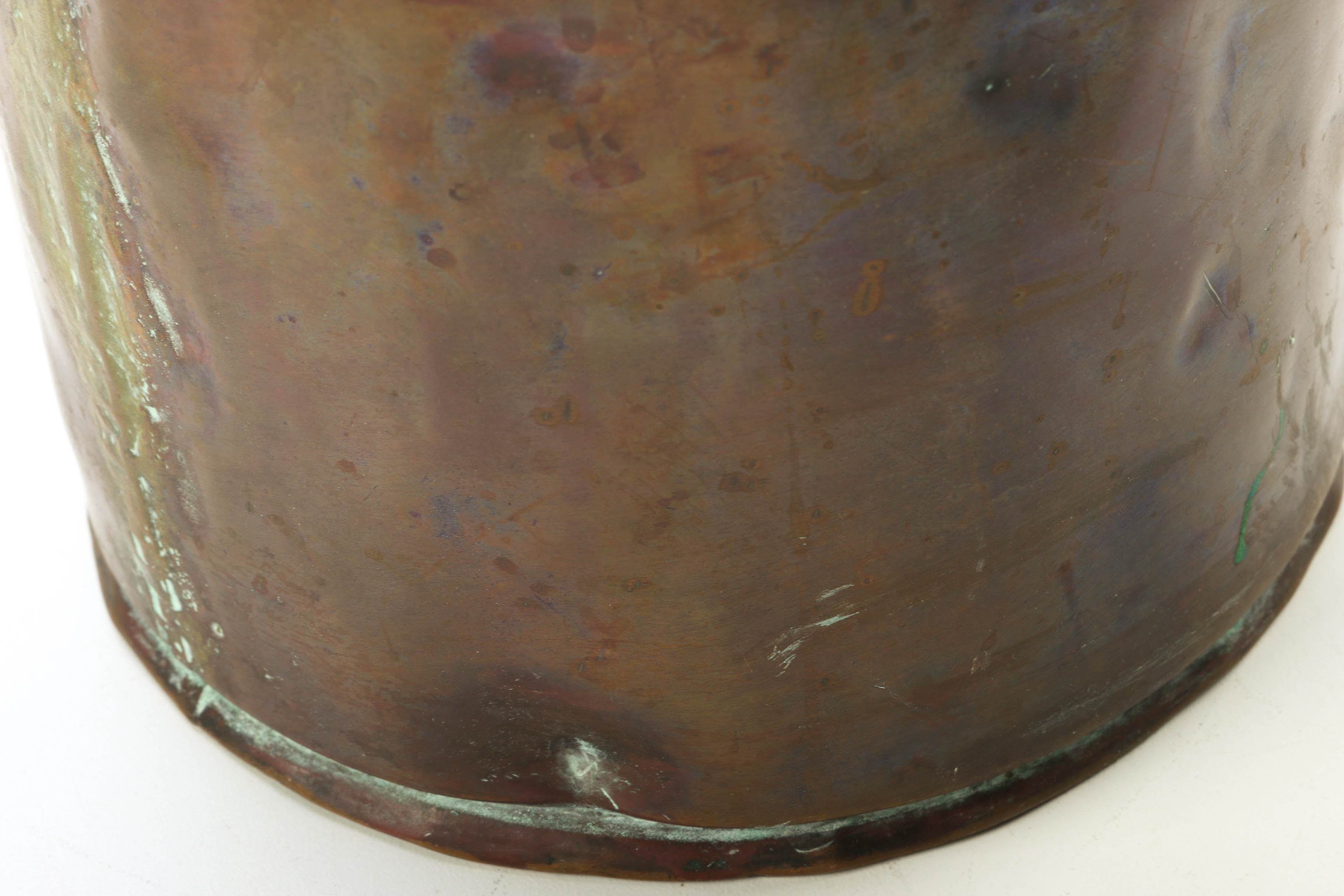 Rustic Vintage Copper Pots