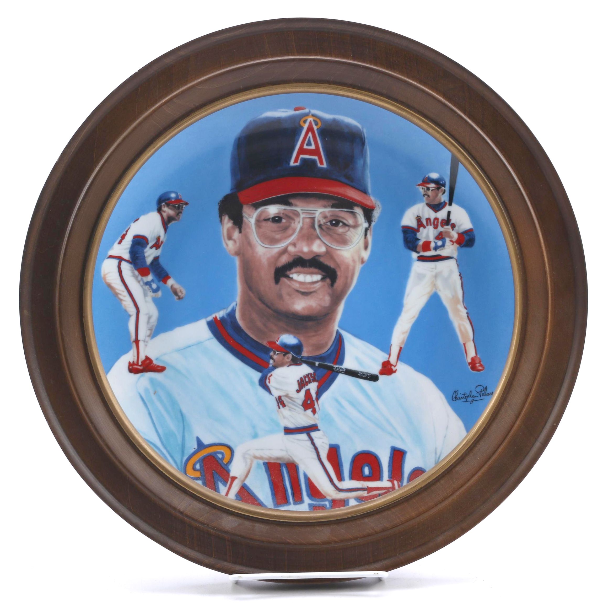 Limited Edition "Reggie Jackson" Plate