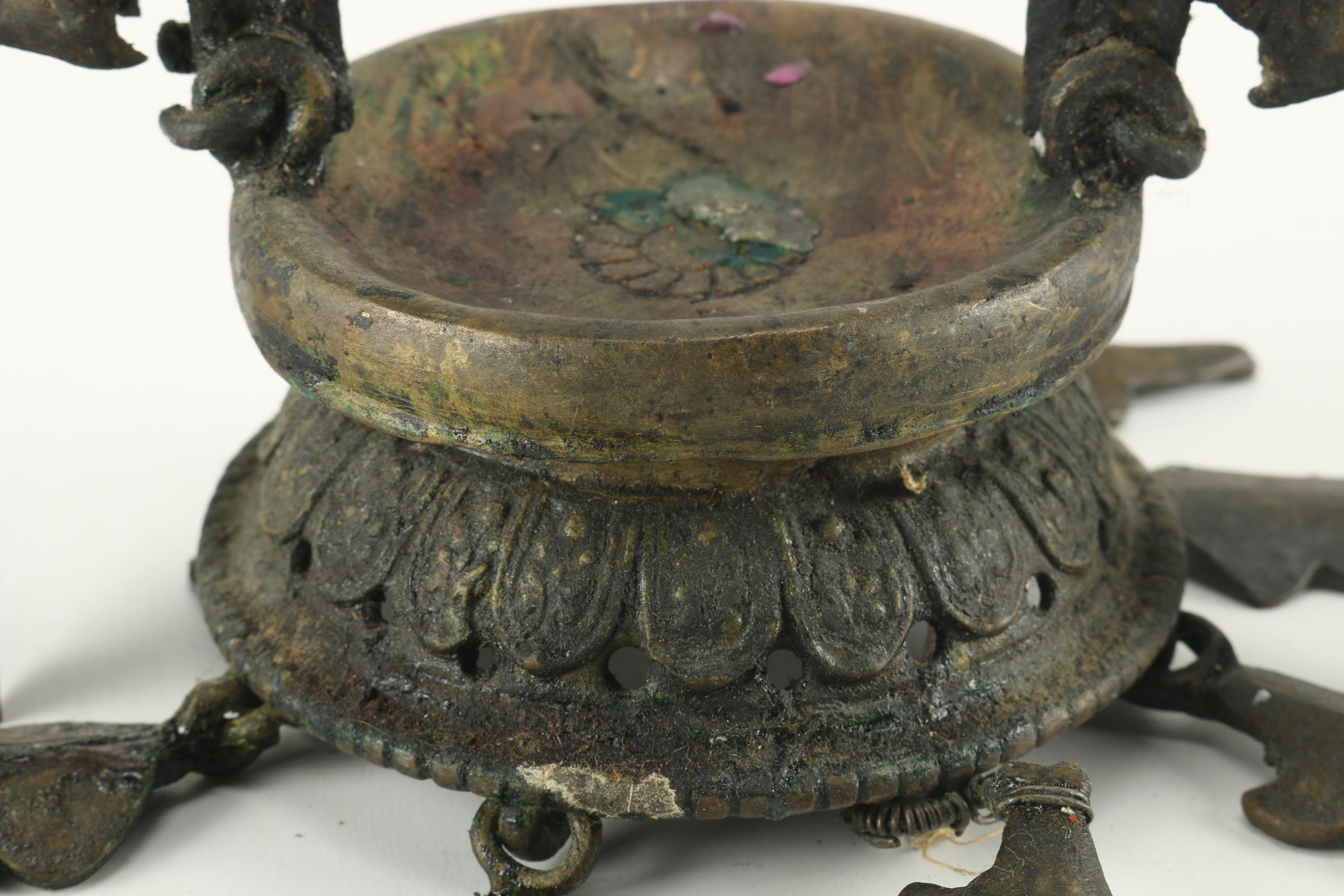 Hanging Wrought Iron Candle Holder